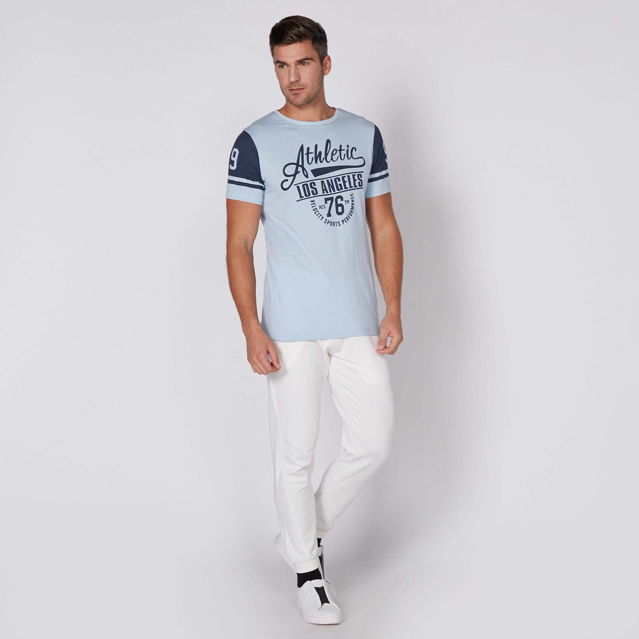 Kappa Printed Full Length Jog Pants with Elasticised Waistband-men-clothing-sportswearandactivewear-bottoms-image-2