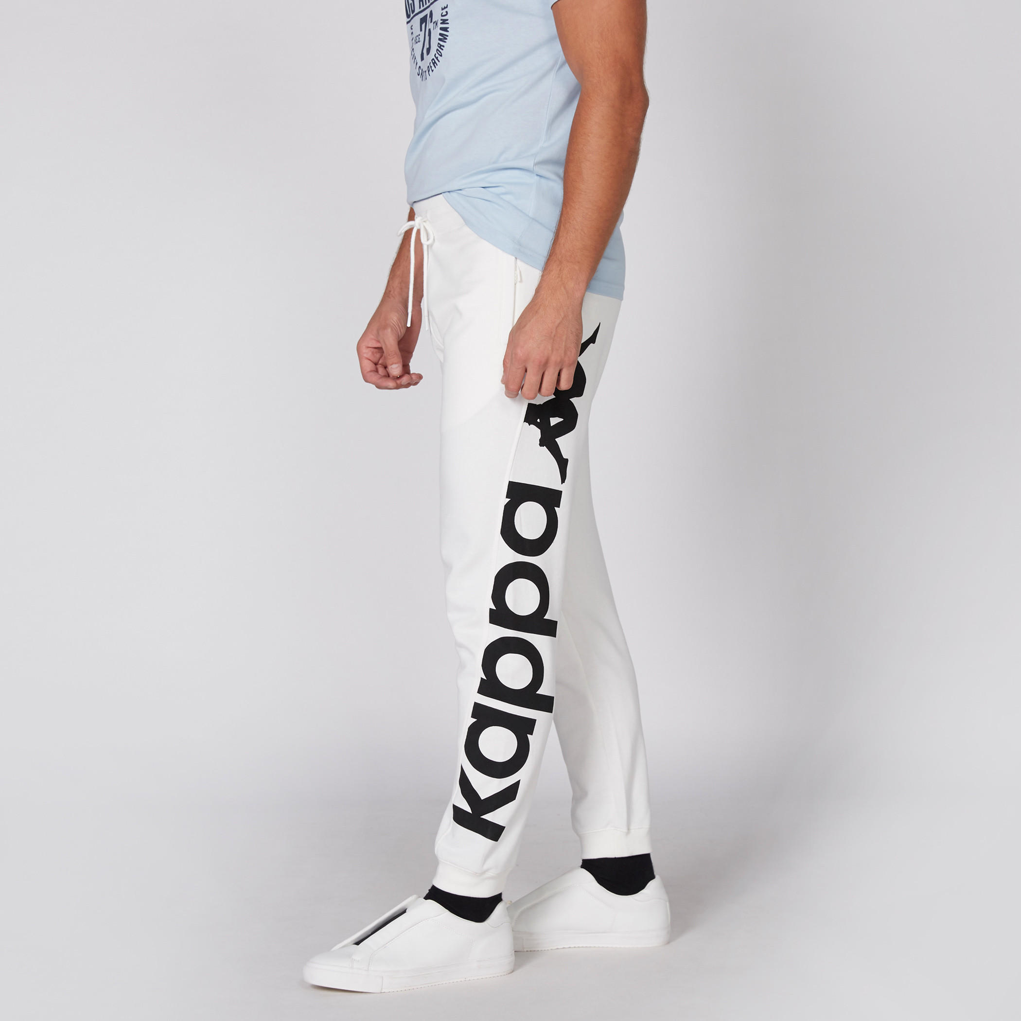 Kappa Printed Full Length Jog Pants with Elasticised Waistband-men-clothing-sportswearandactivewear-bottoms-image-3
