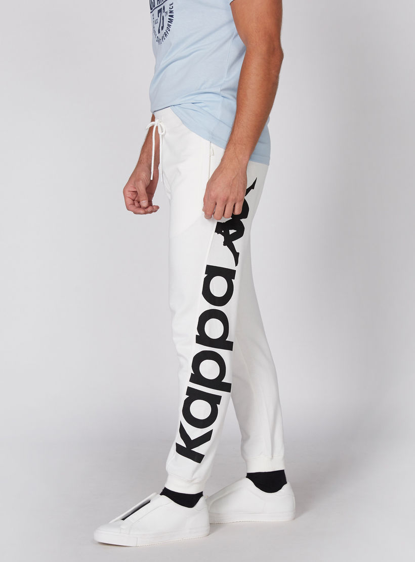 Kappa Printed Full Length Jog Pants with Elasticised Waistband-men-clothing-sportswearandactivewear-bottoms-image-3