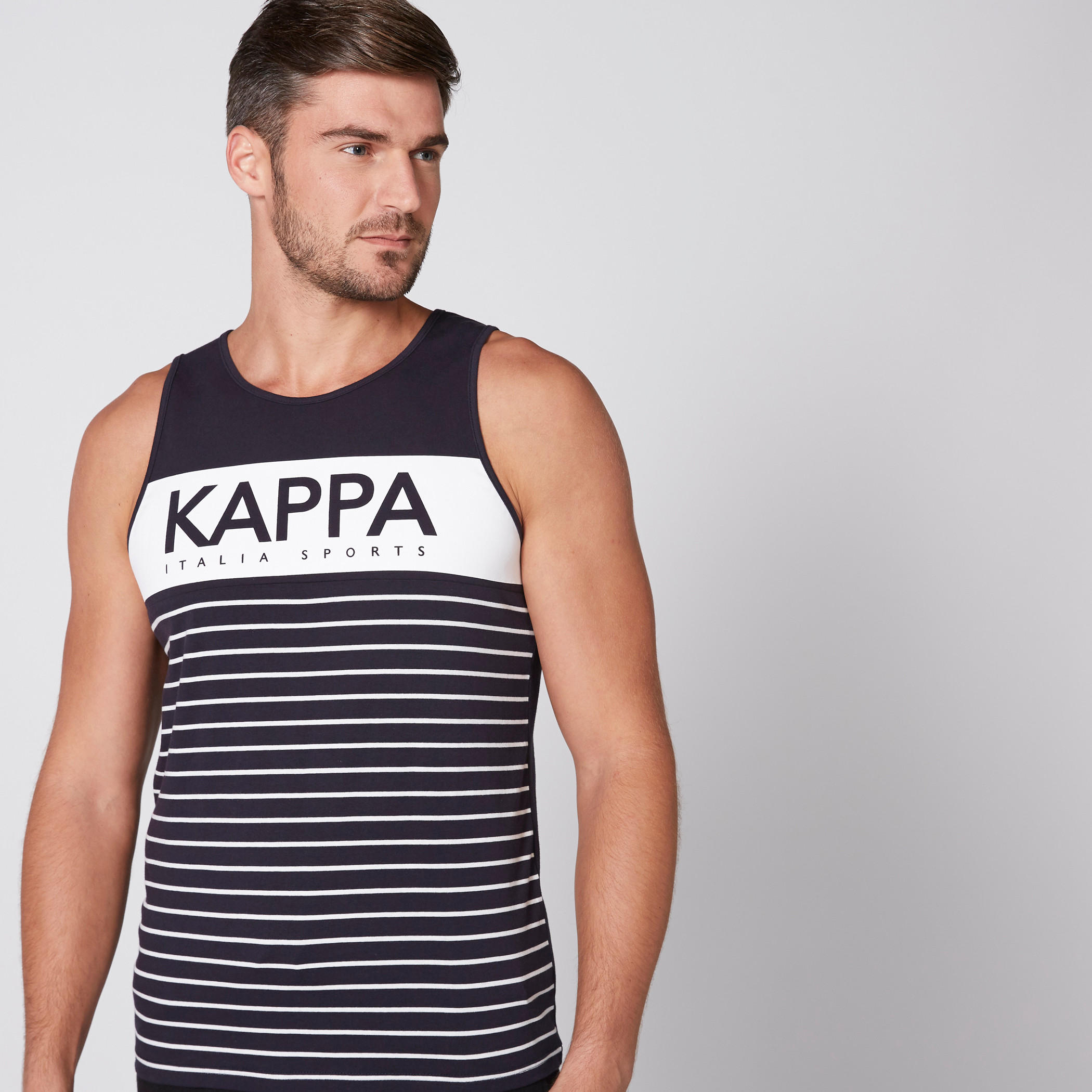 Kappa Printed Vest with Round Neck-men-clothing-tshirtsandpolos-tshirts-image-2