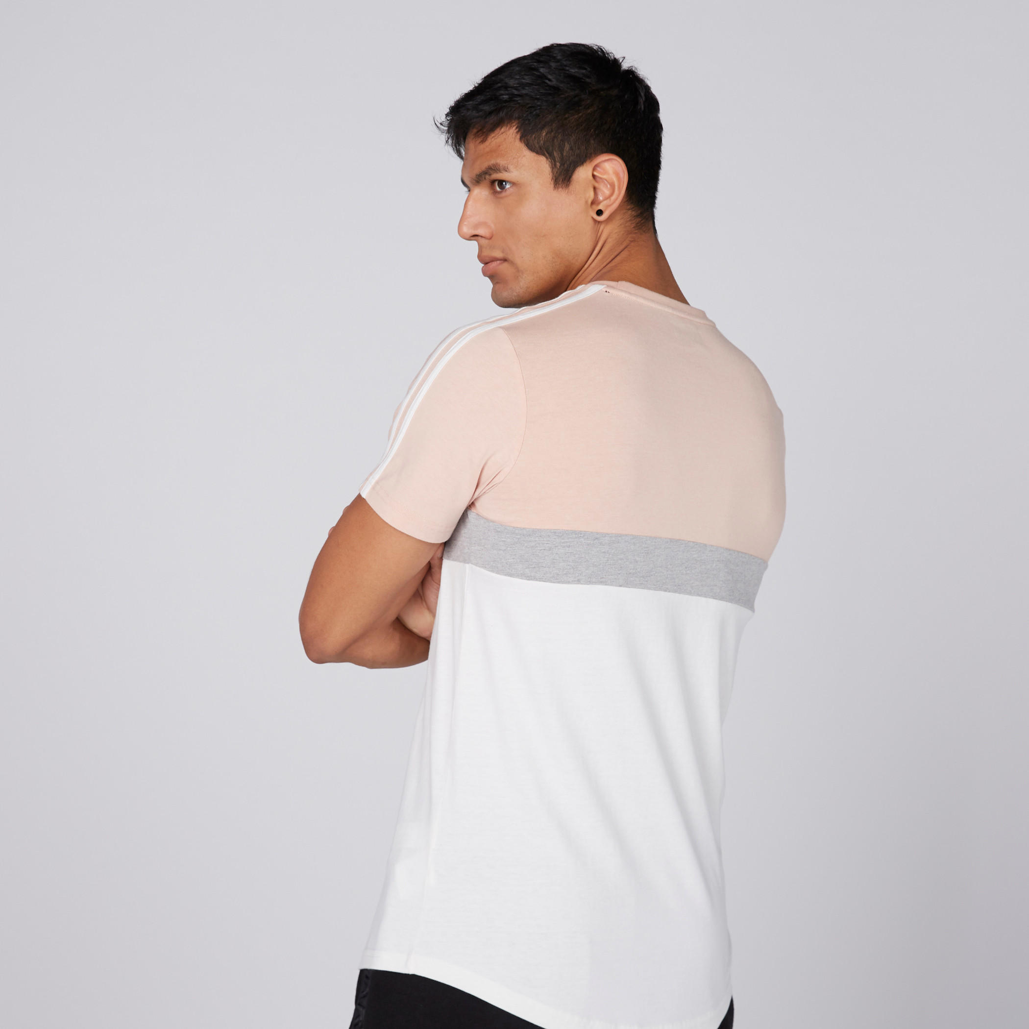تيشيرت بياقة مستديرة وأكمام قصيرة من كابا-men-clothing-sportswearandactivewear-tshirtsandpolos-image-3
