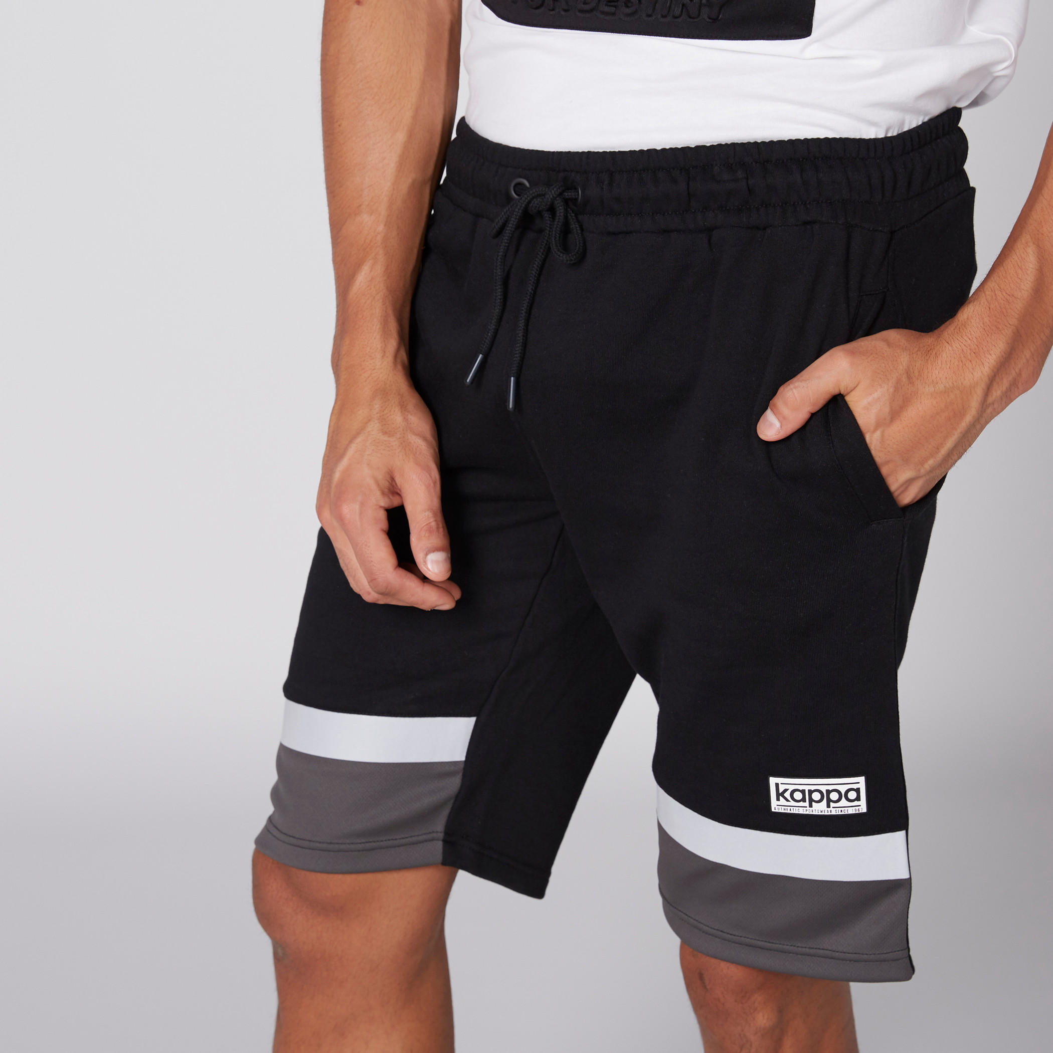 Kappa Shorts with Elasticised Waistband and Pocket Detail-men-clothing-sportswearandactivewear-bottoms-image-5