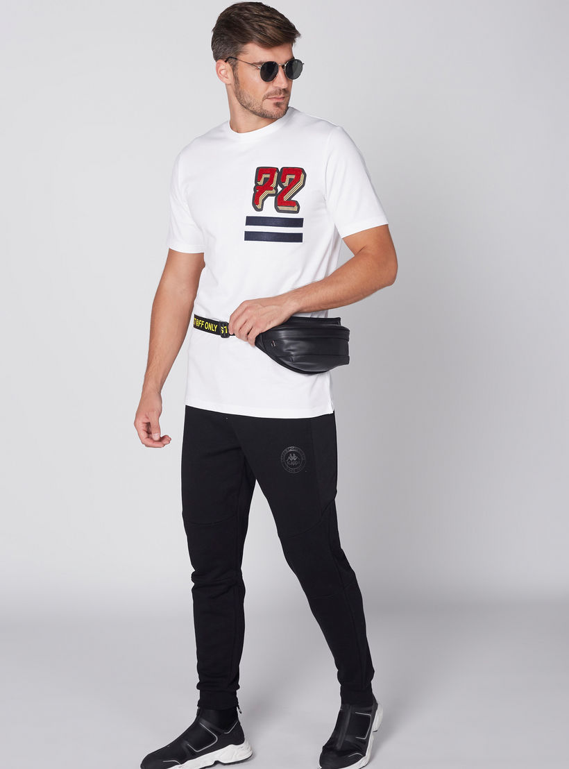 بنطال رياضي طويل بخصر مطّاطي من كابا-men-clothing-sportswearandactivewear-bottoms-image-1
