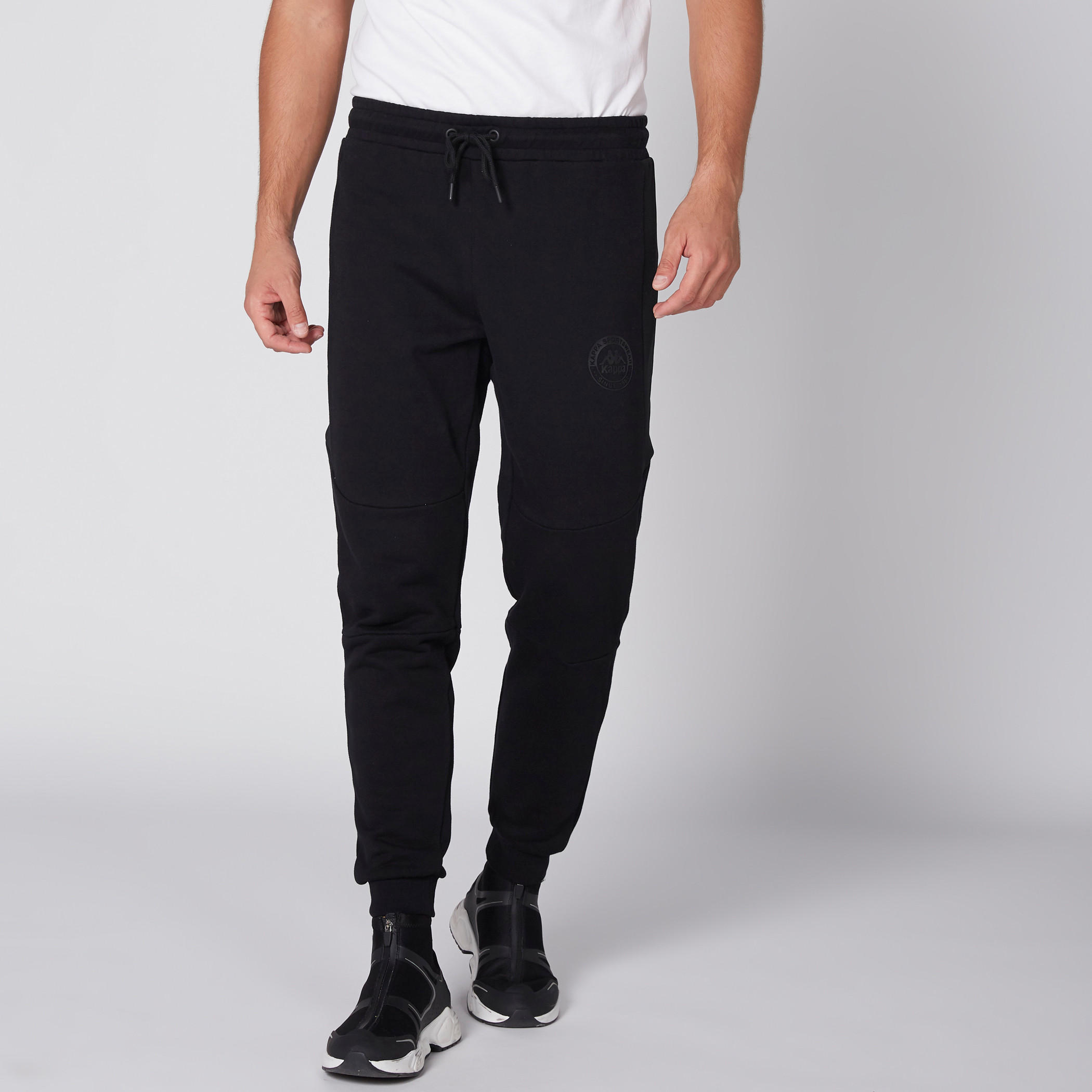 بنطال رياضي طويل بخصر مطّاطي من كابا-men-clothing-sportswearandactivewear-bottoms-image-3