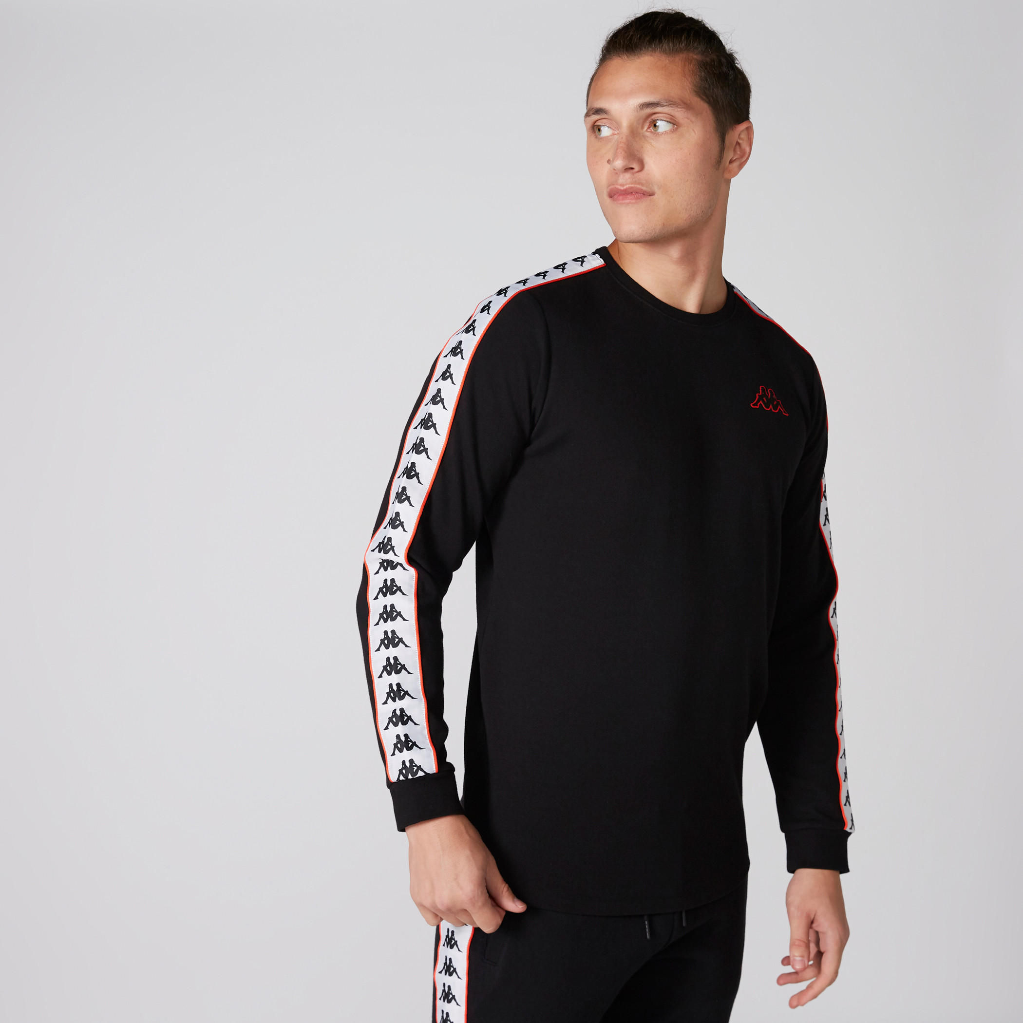 سويت شيرت بأكمام طويلة من كابا-men-winterwear-hoodiesandsweatshirts-image-3