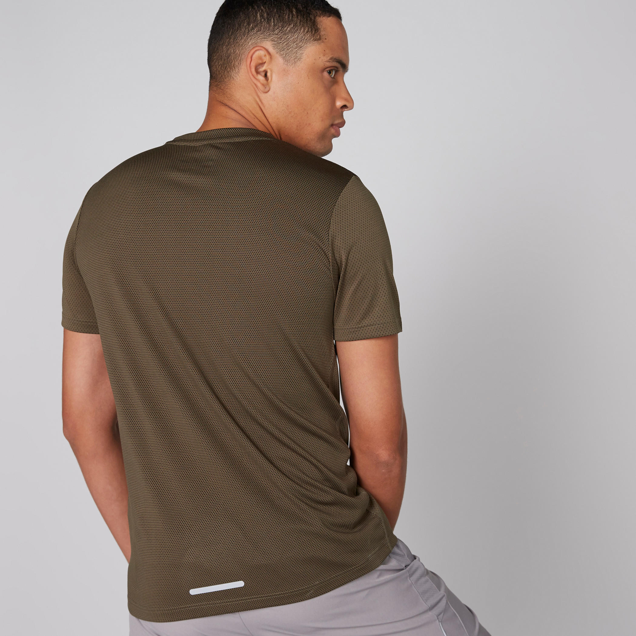 Kappa Textured T-Shirt with Crew Neck-men-clothing-sportswearandactivewear-tshirtsandpolos-image-2