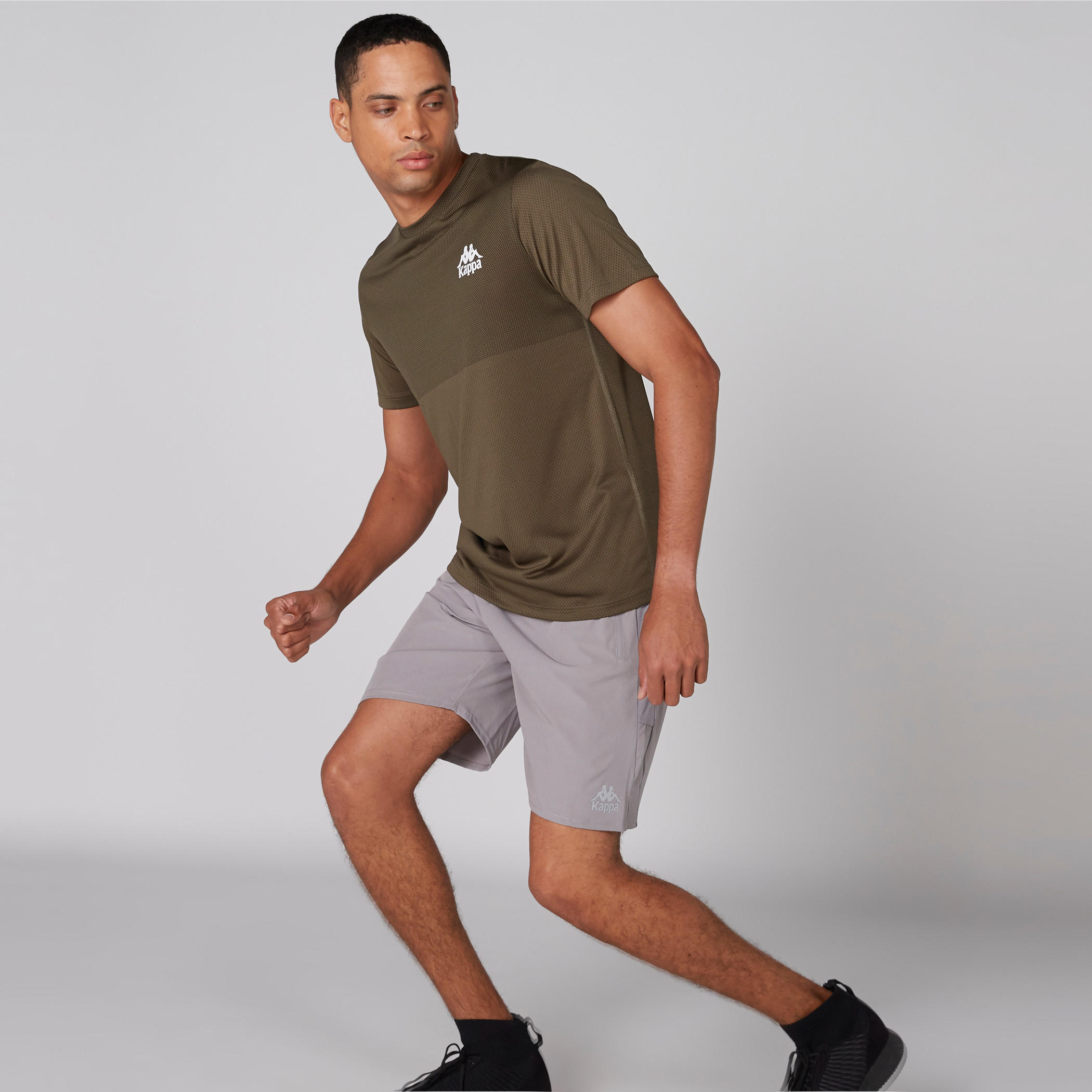 Kappa Textured T-Shirt with Crew Neck-men-clothing-sportswearandactivewear-tshirtsandpolos-image-3