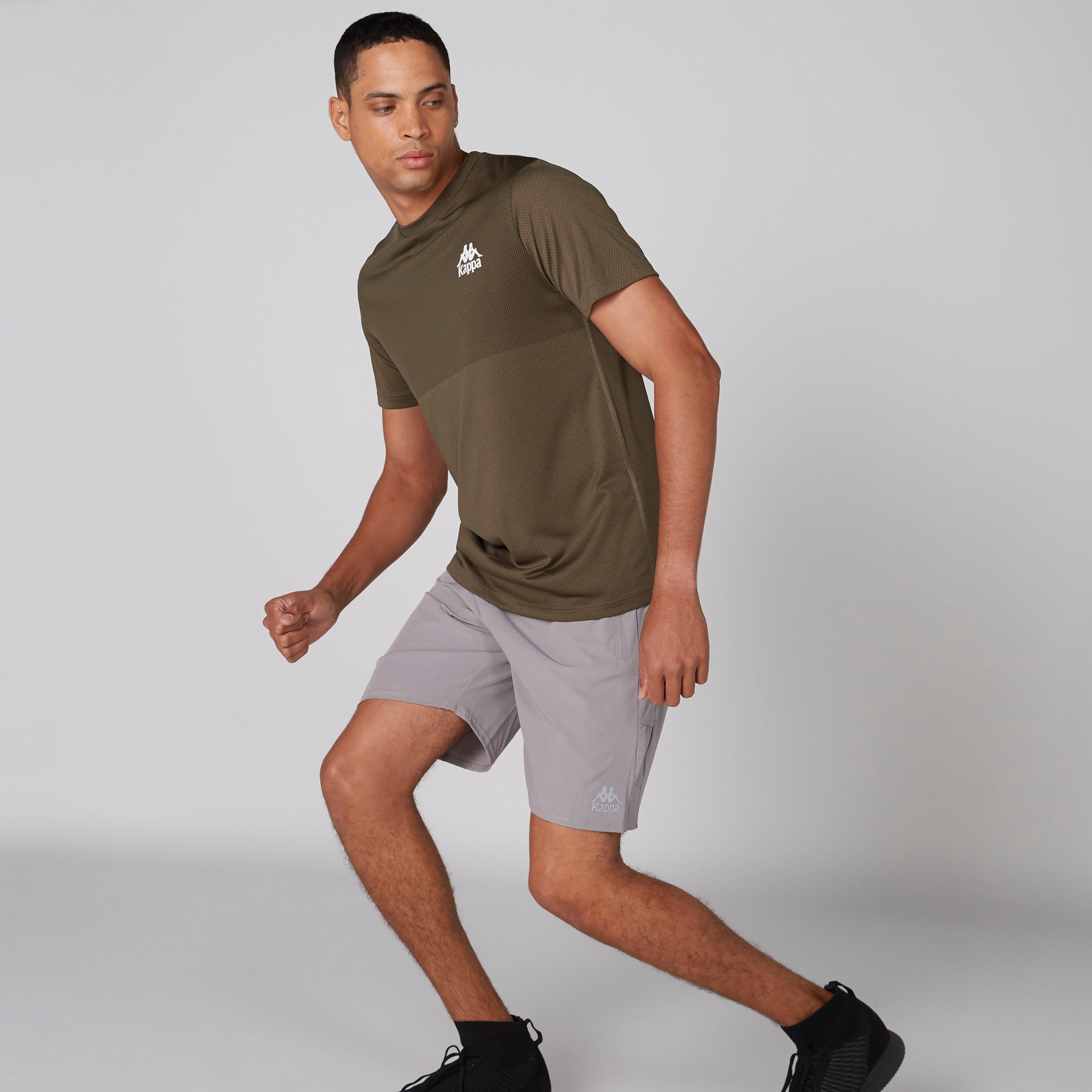 Kappa Shorts with Elasticised Waistband and Pocket Detail-men-clothing-sportswearandactivewear-bottoms-image-1
