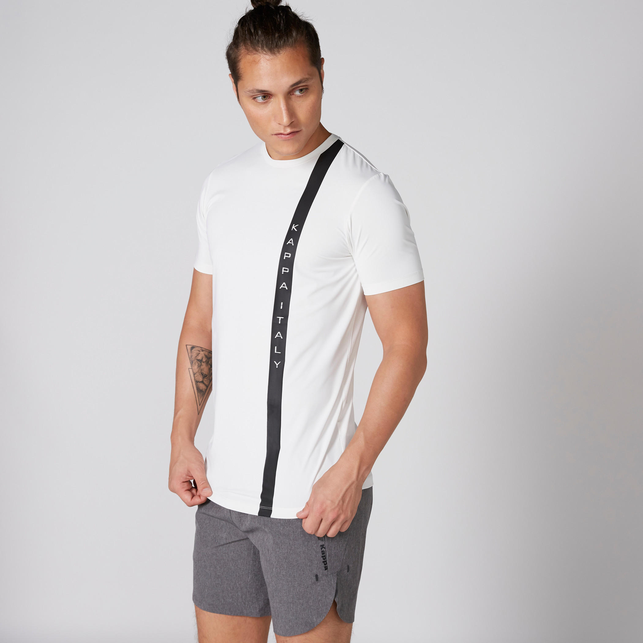 Kappa Printed T-Shirt with Round Neck and Short Sleeves-men-clothing-sportswearandactivewear-tshirtsandpolos-image-1