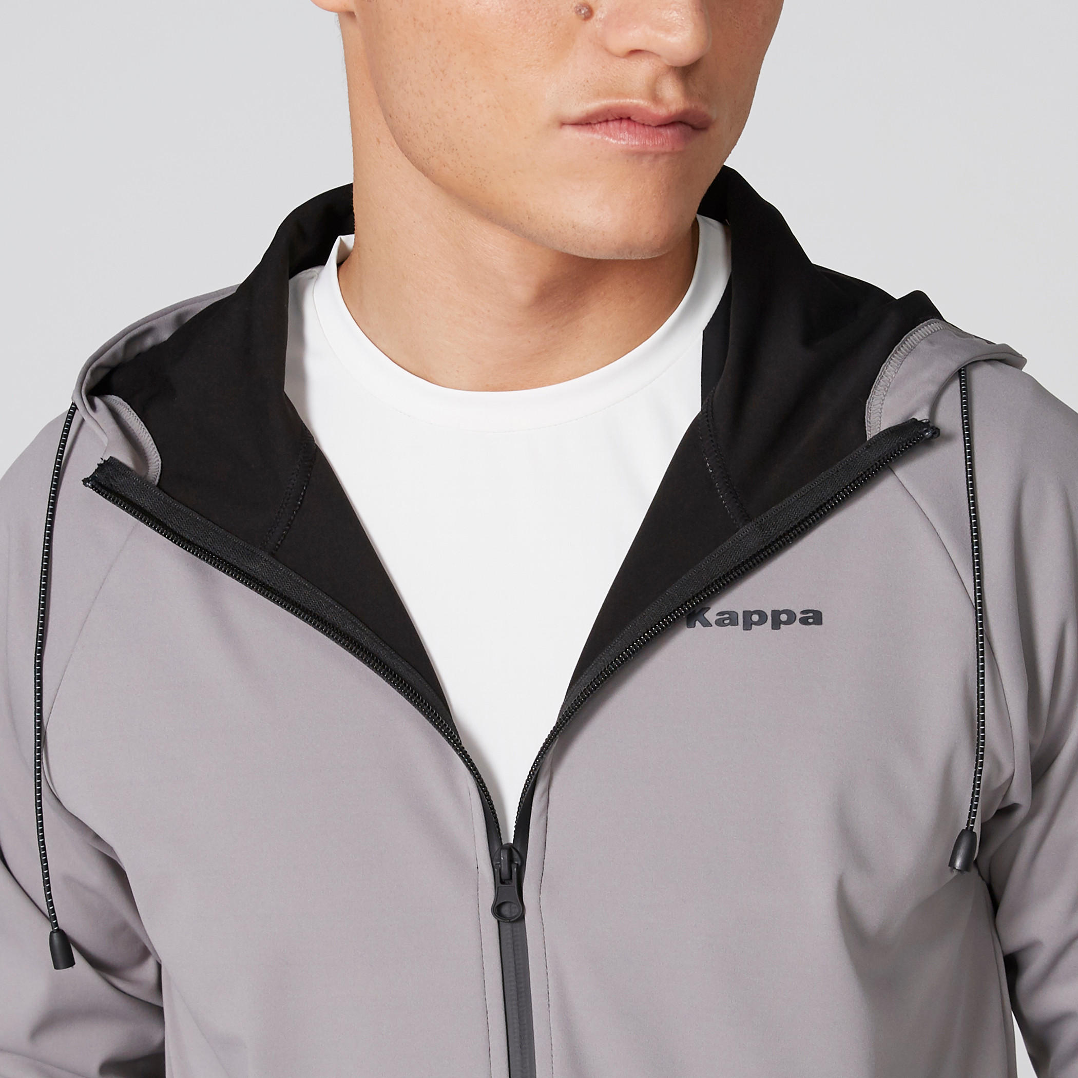 جاكيت بأكمام طويلة وسحّاب إغلاق وقبعة من كابا-men-winterwear-hoodiesandsweatshirts-image-4