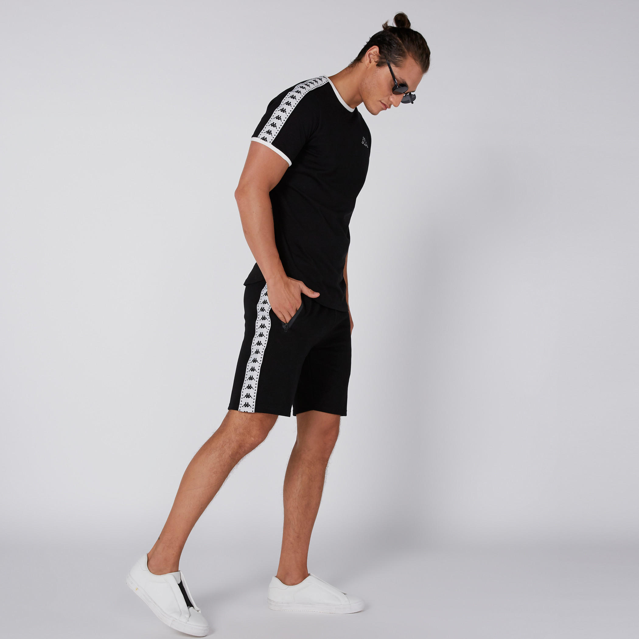 تيشيرت بياقة مستديرة وأكمام قصيرة من كابا-men-clothing-sportswearandactivewear-tshirtsandpolos-image-4