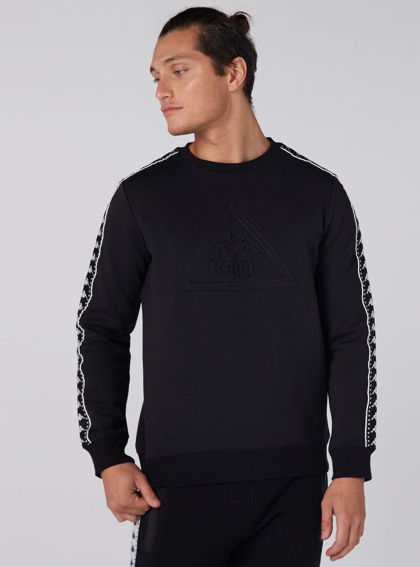 سويت شيرت بأكمام طويلة من كابا-men-winterwear-hoodiesandsweatshirts-image-1