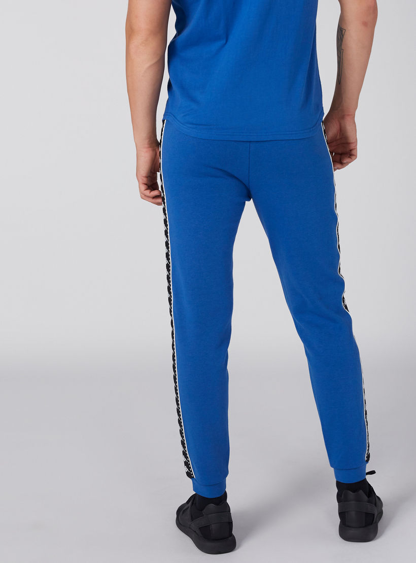 Kappa Full Length Jog Pants with Side Tape Detail-men-clothing-sportswearandactivewear-bottoms-image-3