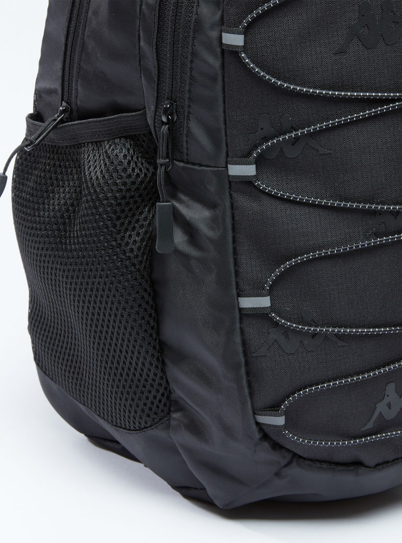 حقيبة ظهر بطبعات وسحّاب إغلاق من كابا-men-bags-image-2