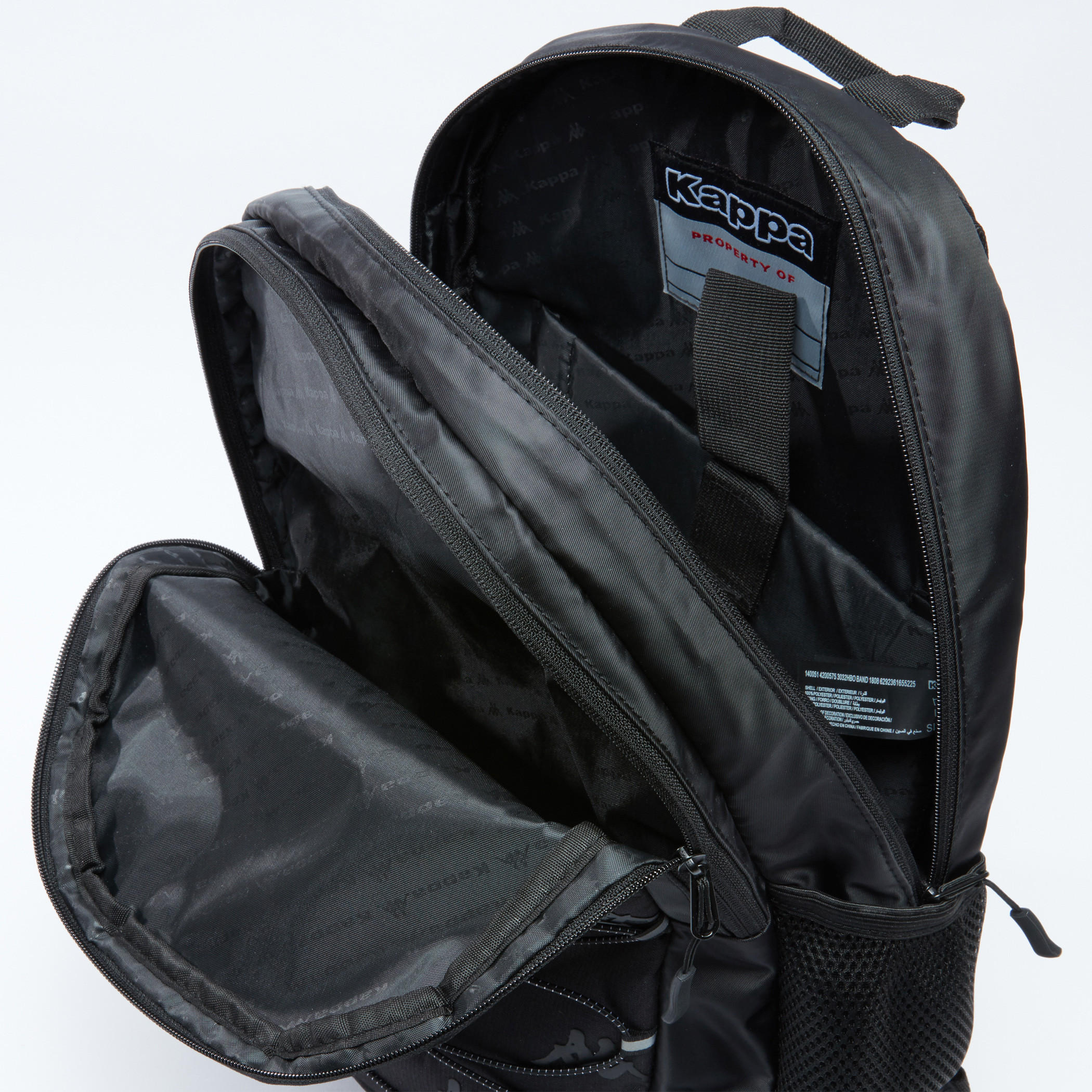 حقيبة ظهر بطبعات وسحّاب إغلاق من كابا-men-bags-image-1