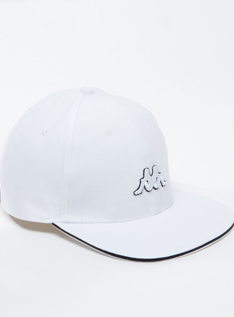 Kappa Textured Cap with Tuck-In Closure-men-caps-image-1
