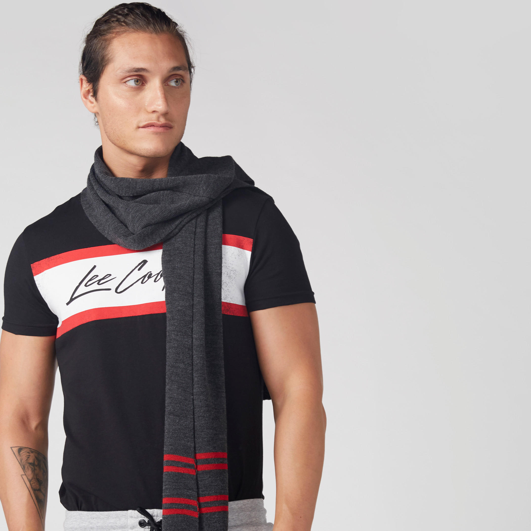 Kappa Textured Muffler-men-scarvesandgloves-image-2