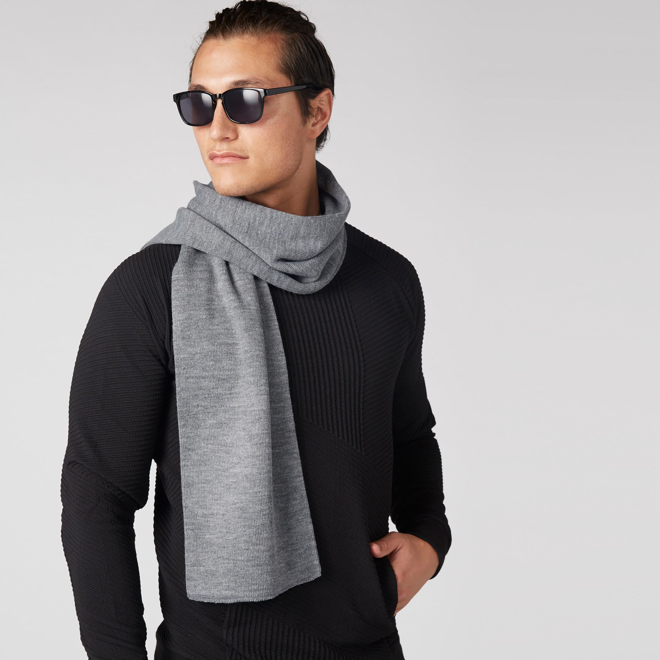 Kappa Textured Muffler-men-scarvesandgloves-image-2
