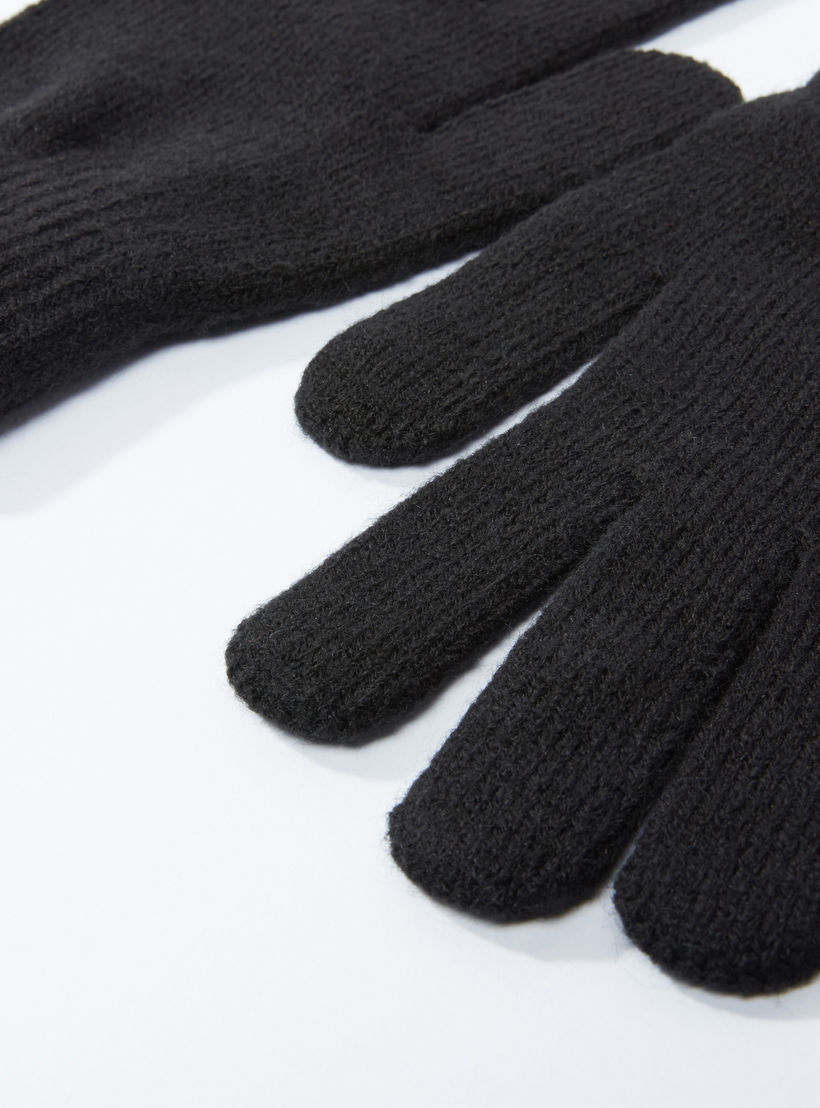 PUMA Textured Hand Gloves-men-scarvesandgloves-image-3