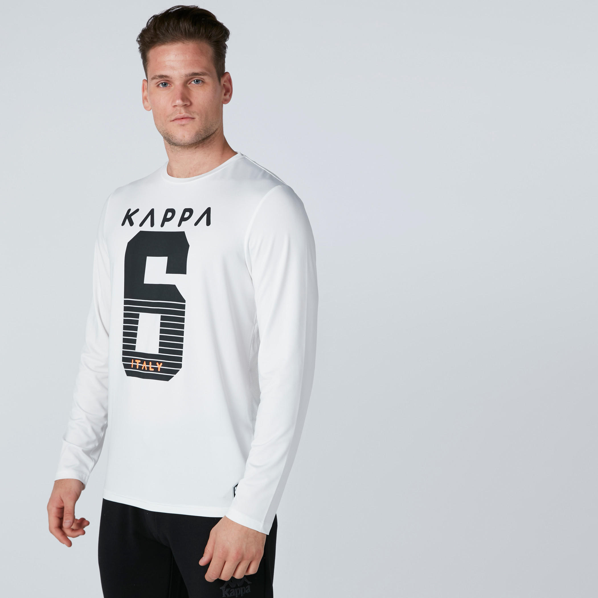 تيشيرت بأكمام طويلة وطبعات من كابا-men-clothing-sportswearandactivewear-tshirtsandpolos-image-1