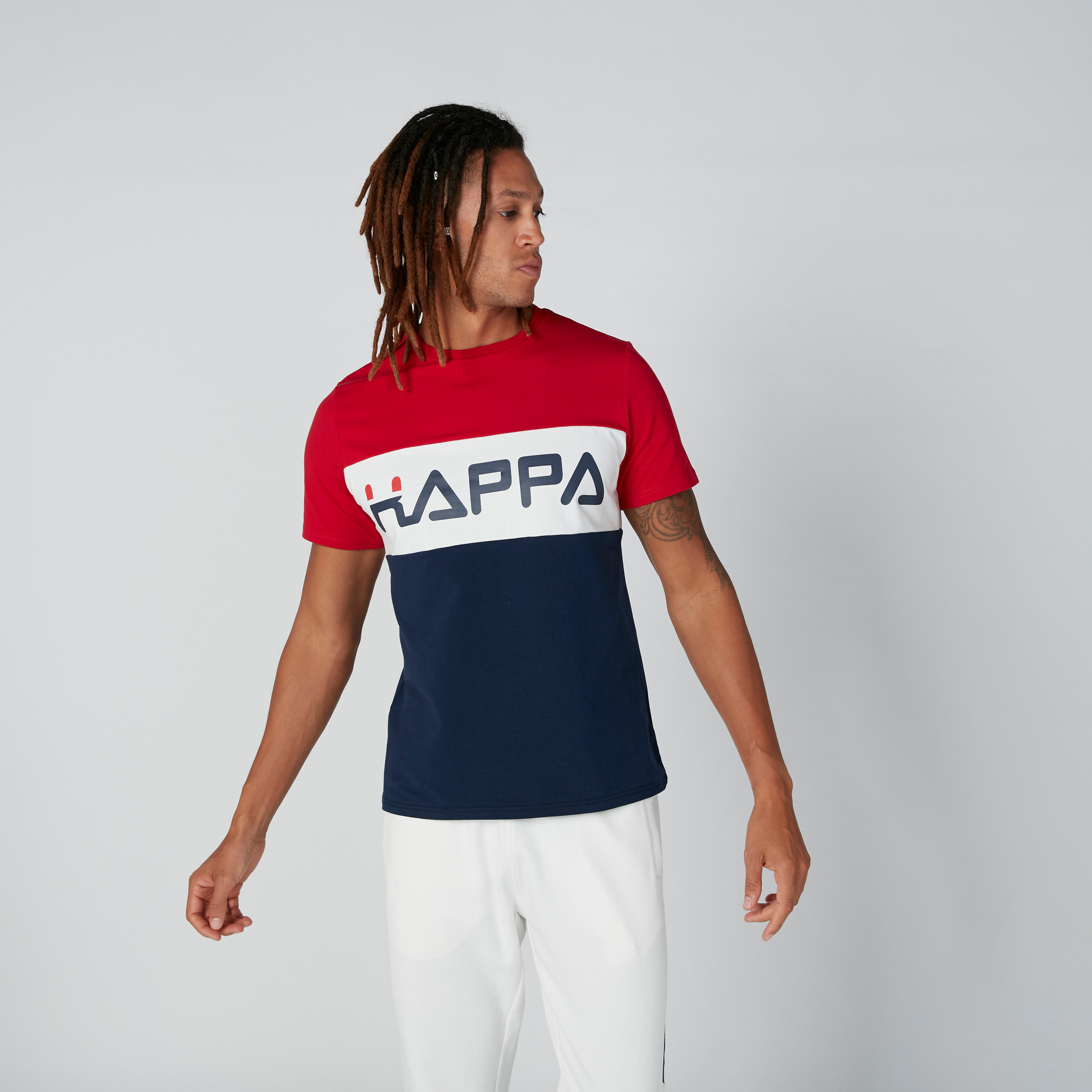 تيشيرت مستدام بأكمام قصيرة وطبعات من كابا-men-clothing-tshirtsandpolos-tshirts-image-3