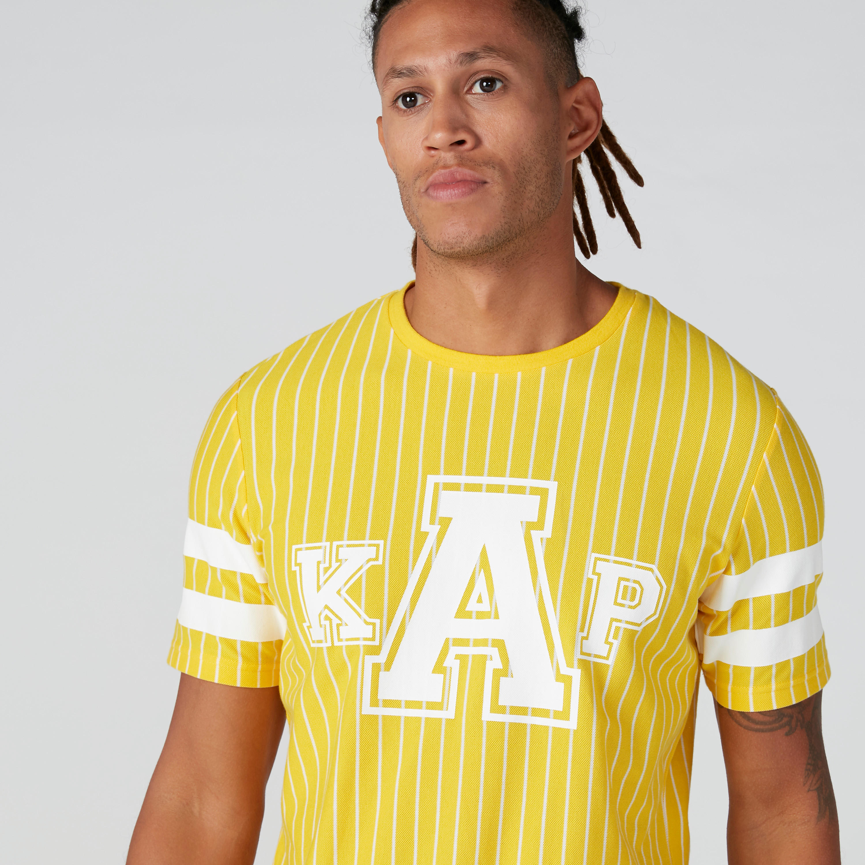 Kappa Striped T-Shirt with Short Sleeves-men-clothing-sportswearandactivewear-tshirtsandpolos-image-5