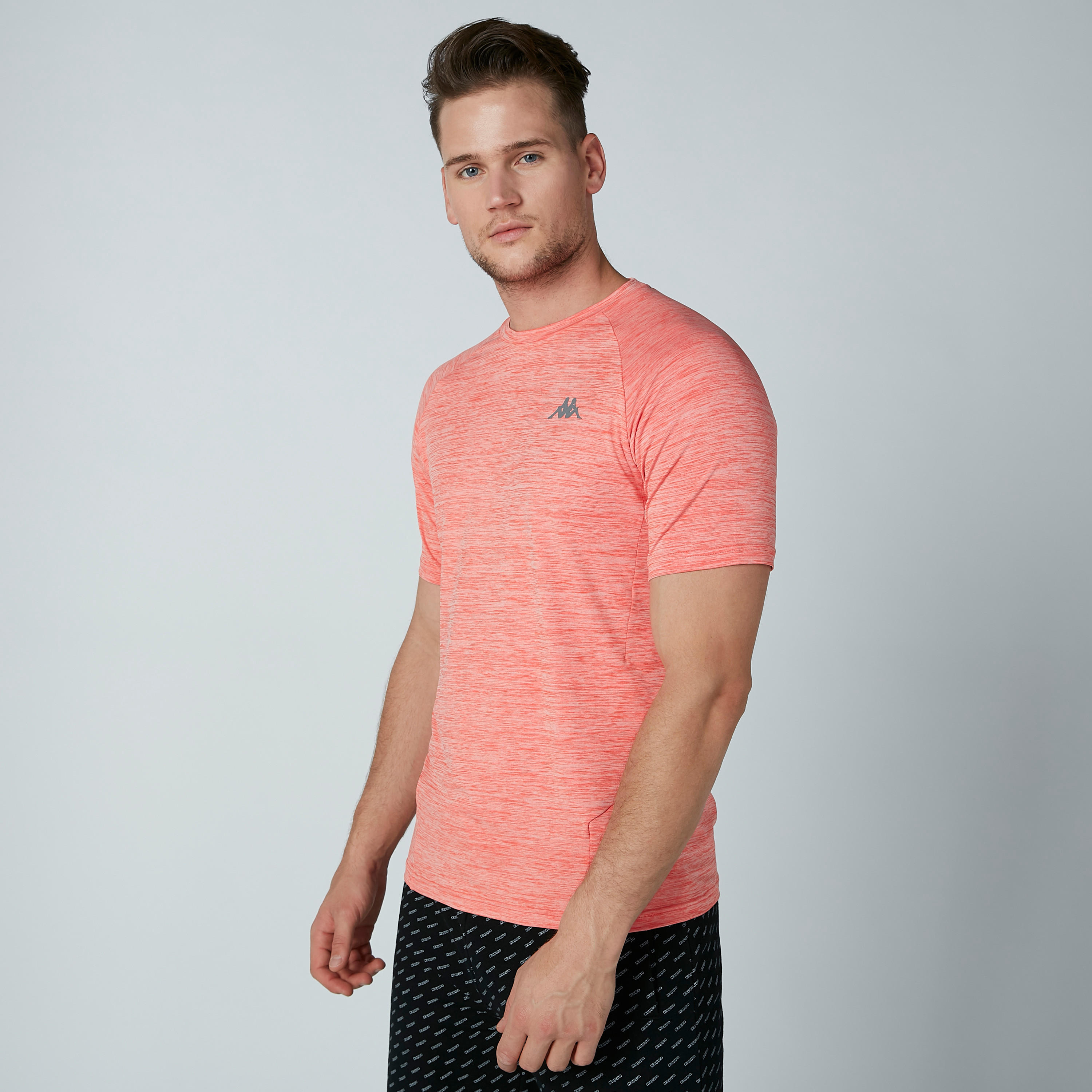 Sustainable Kappa Printed T-Shirt with Raglan Sleeves-men-clothing-sportswearandactivewear-tshirtsandpolos-image-2