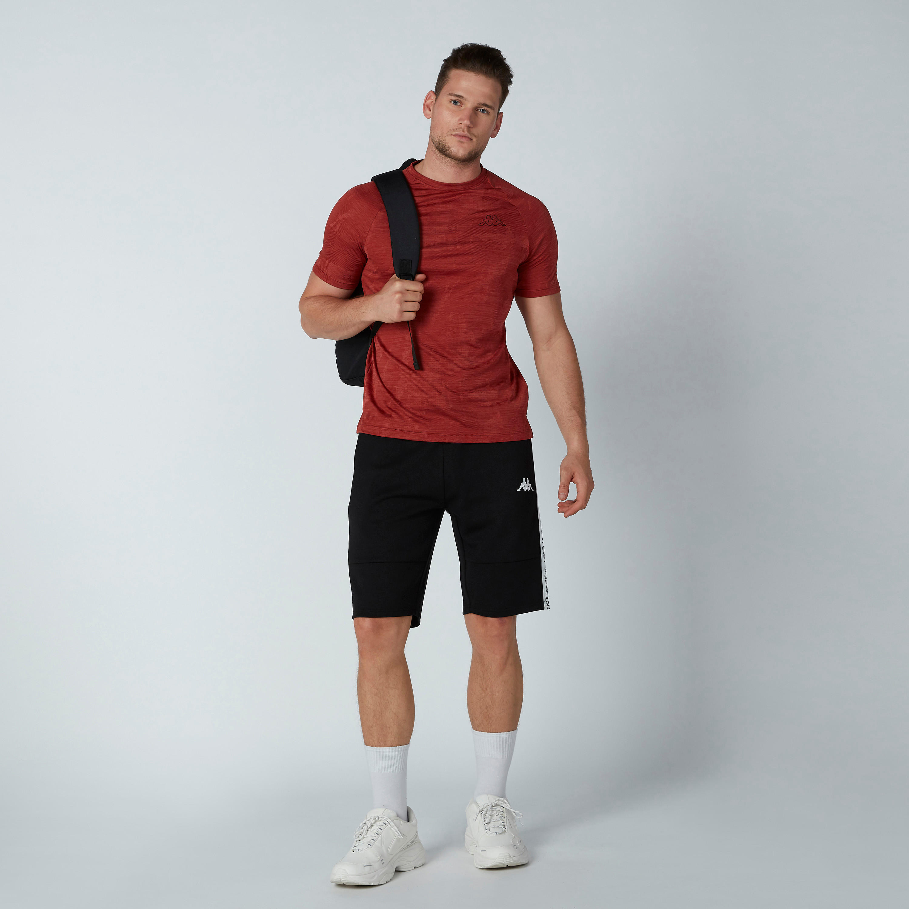 شورت برباط وجيوب وشريطة وطبعات من كابا-men-clothing-bottoms-shorts-image-2