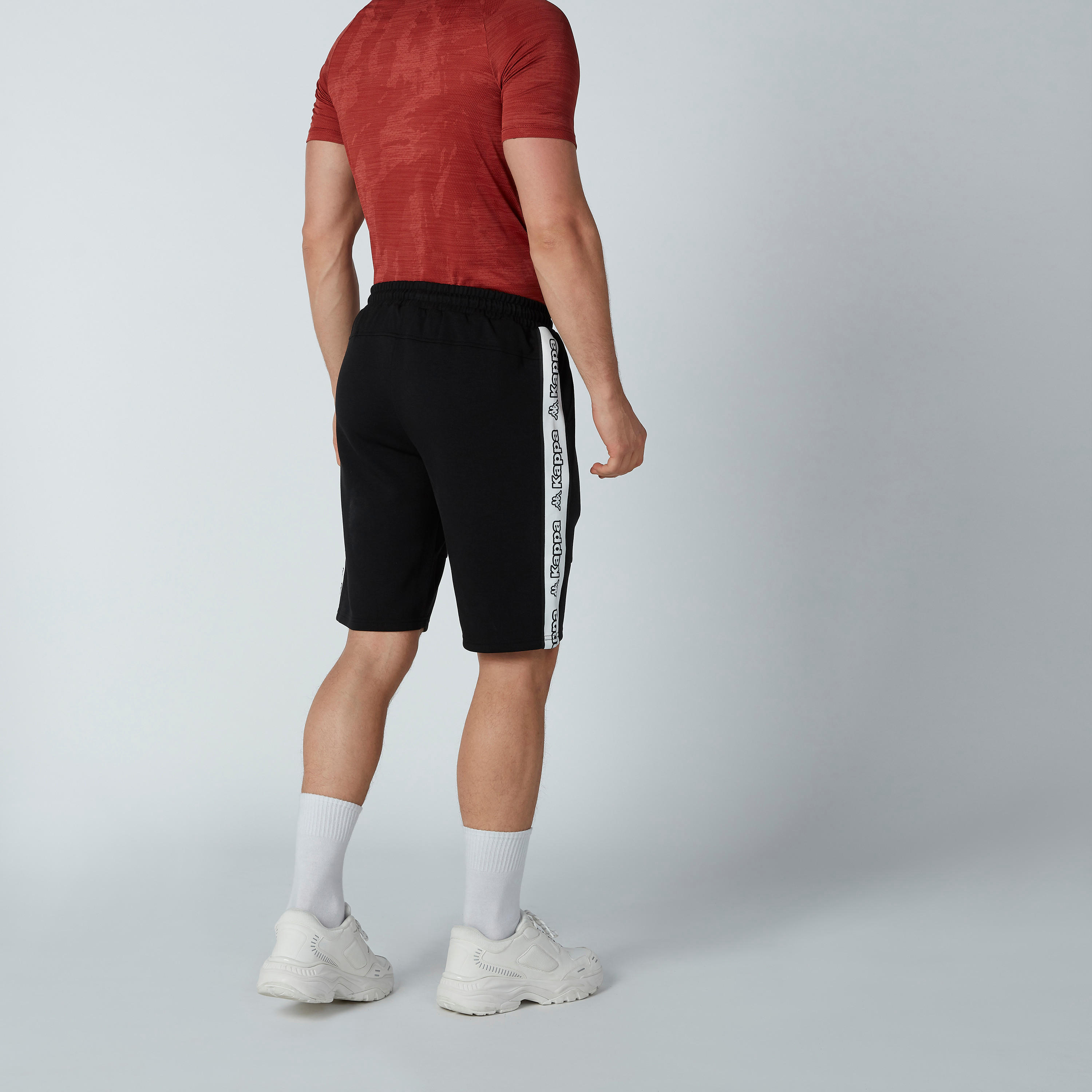 شورت برباط وجيوب وشريطة وطبعات من كابا-men-clothing-bottoms-shorts-image-3