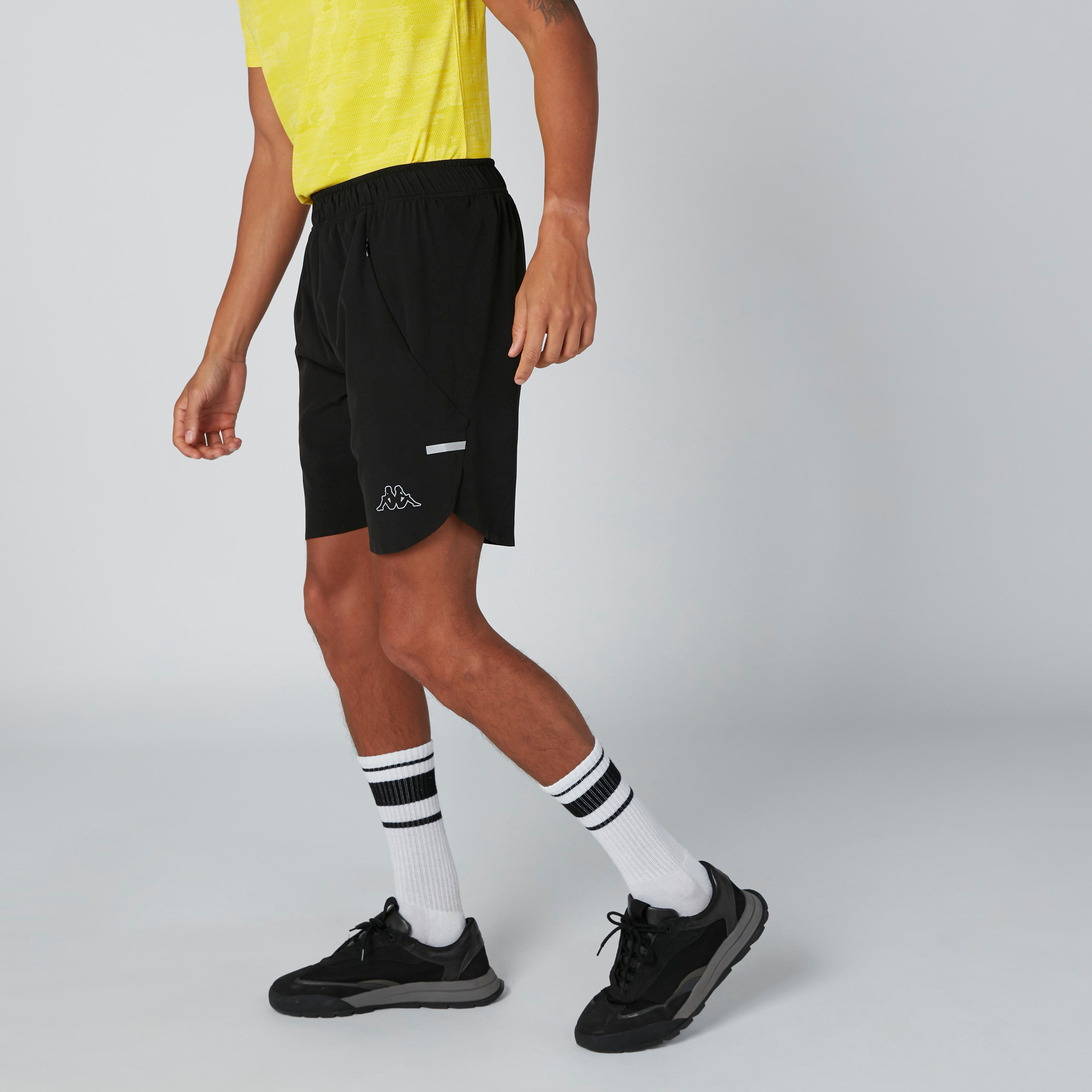 Kappa Logo Printed Shorts-men-clothing-bottoms-shorts-image-4