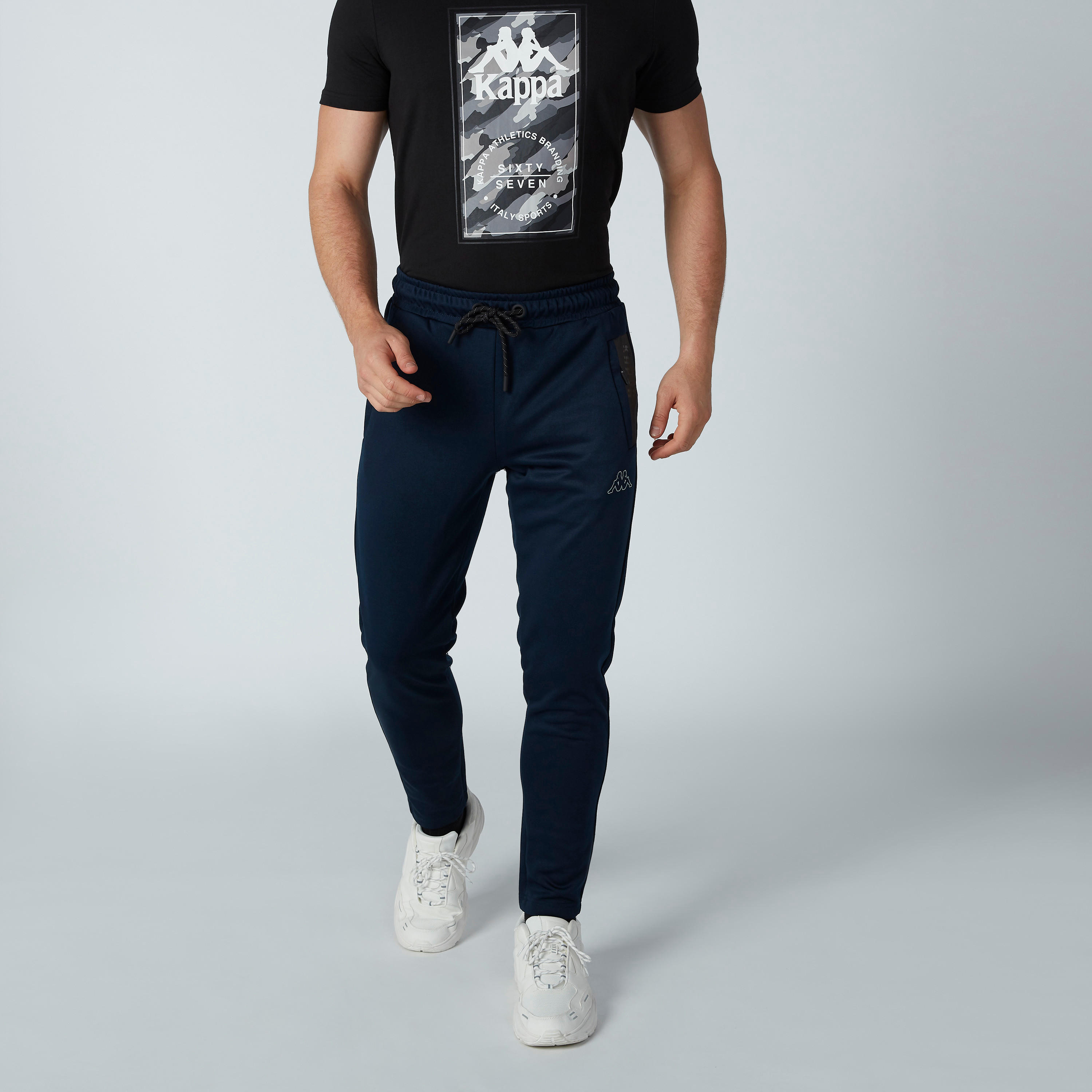 بنطال بقصّة سليم ورباط وجيوب من كابا-men-clothing-bottoms-trousersandchinos-trousers-image-2
