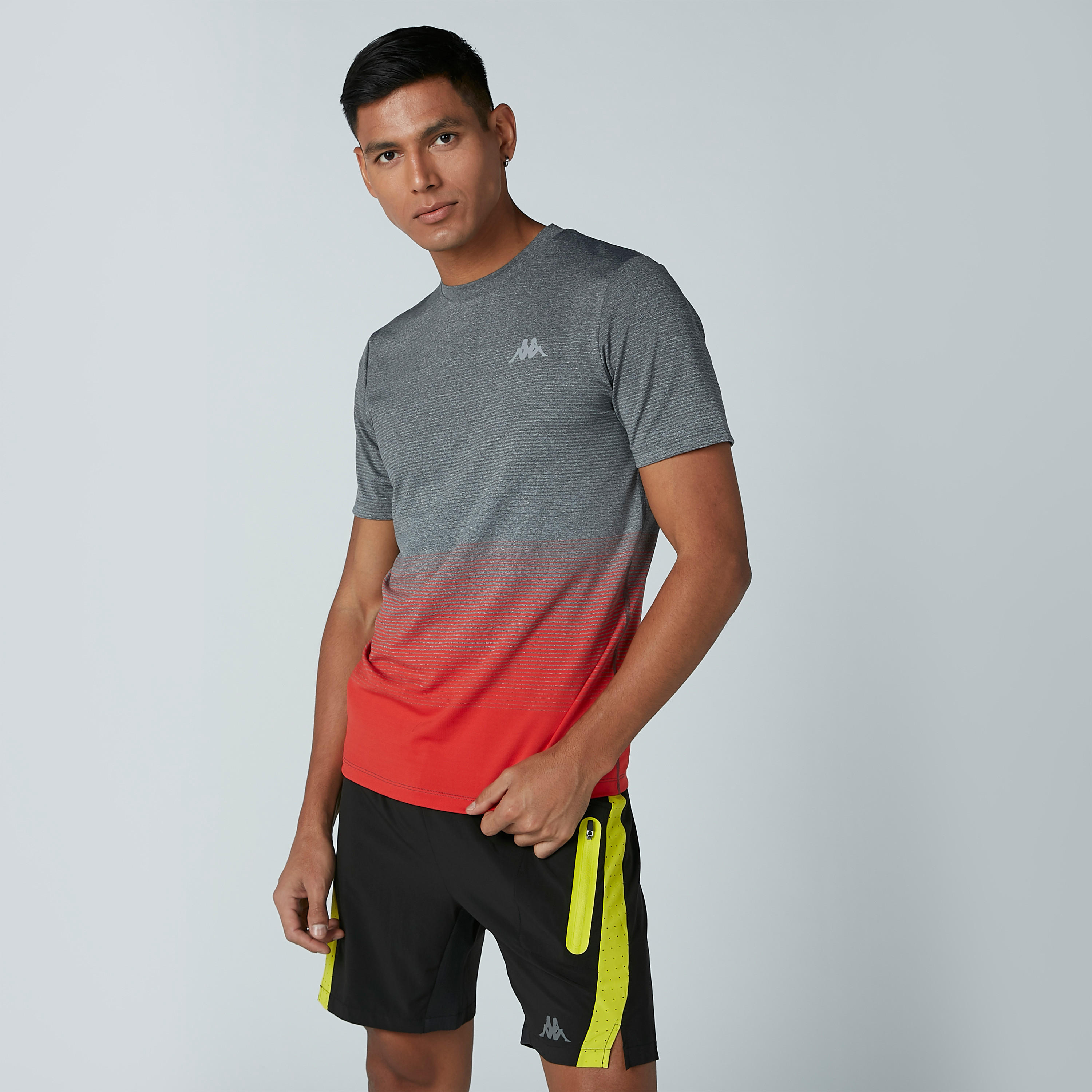 Kappa Printed T-Shirt with Round Neck and Short Sleeves-men-clothing-tshirtsandpolos-tshirts-image-2