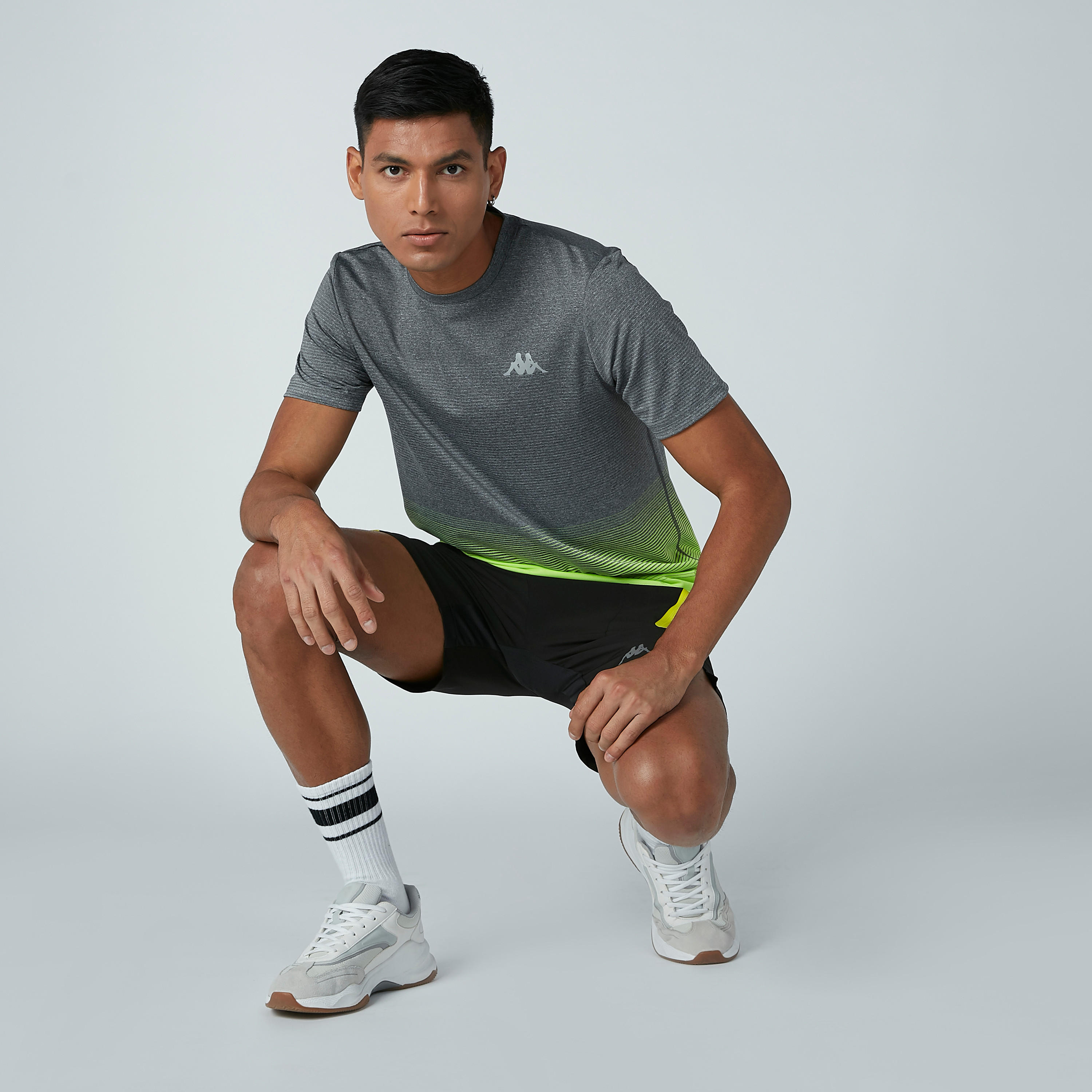 تيشيرت بياقة مستديرة وأكمام قصيرة من كابا-men-clothing-tshirtsandpolos-tshirts-image-1