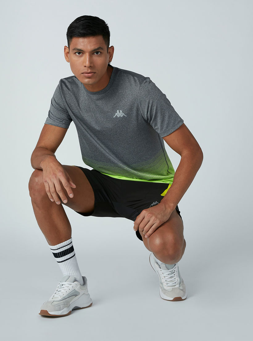 تيشيرت بياقة مستديرة وأكمام قصيرة من كابا-men-clothing-tshirtsandpolos-tshirts-image-1