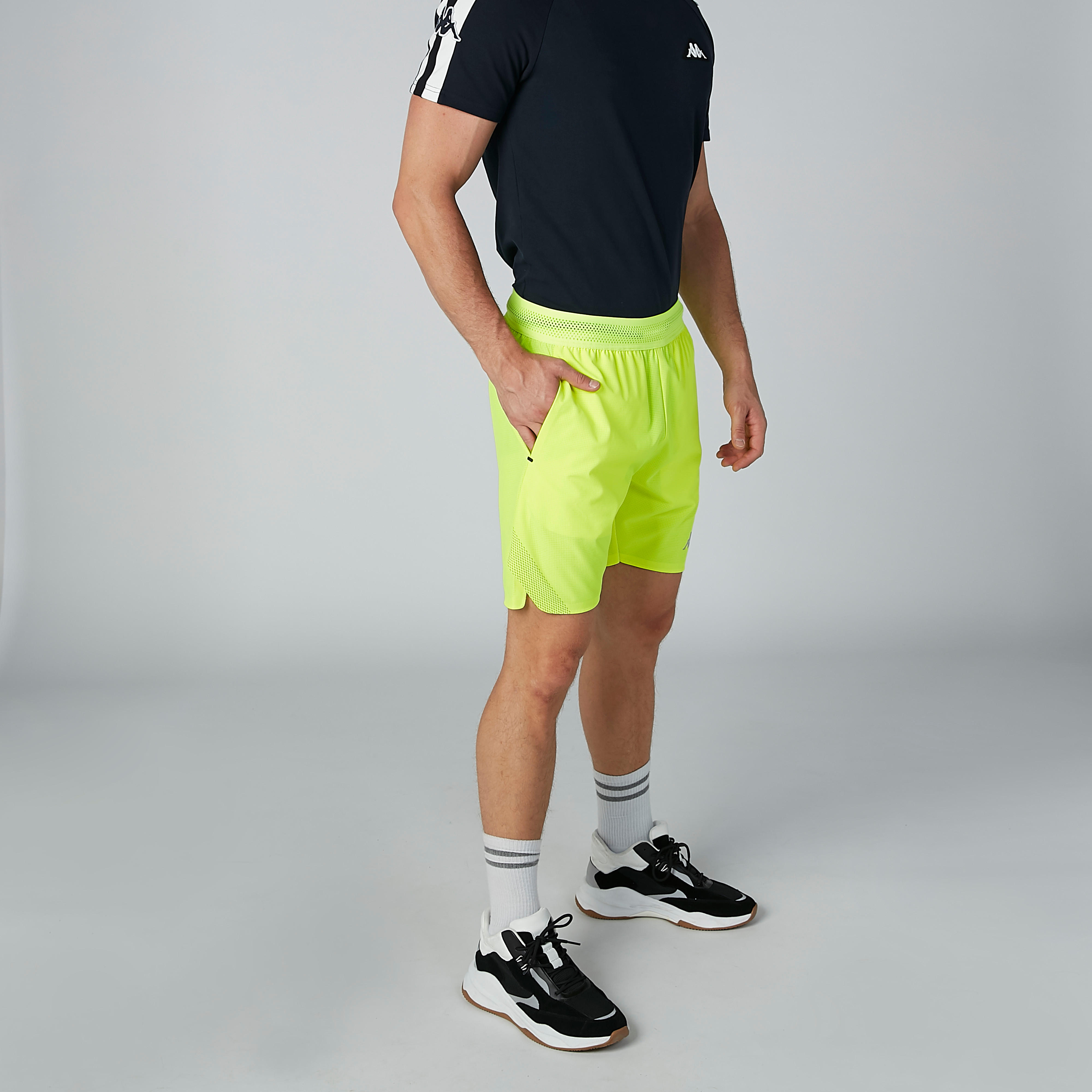 Kappa Logo Printed Shorts-men-clothing-bottoms-shorts-image-4