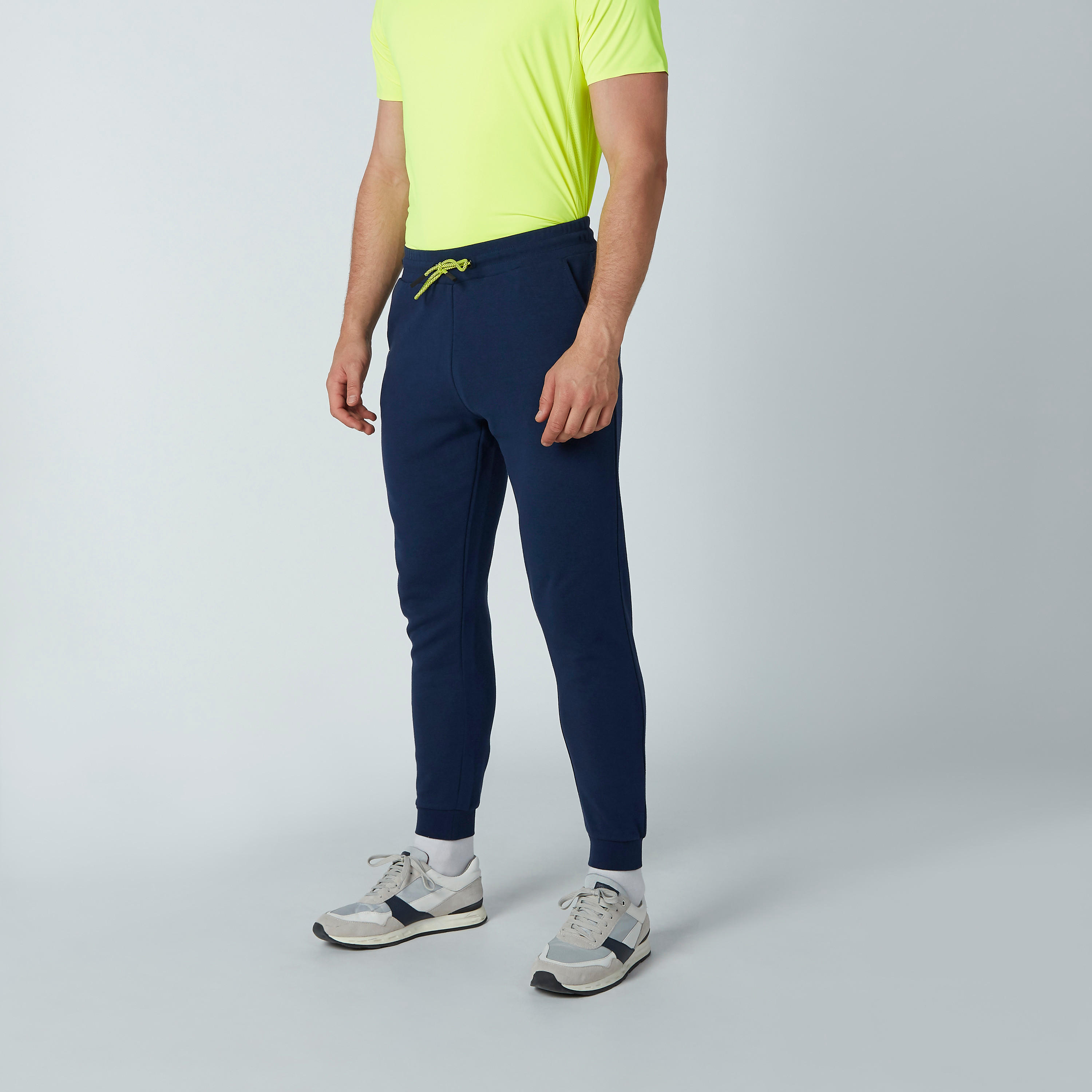بنطال رياضي سادة طويل من كابا-men-clothing-sportswearandactivewear-bottoms-image-3