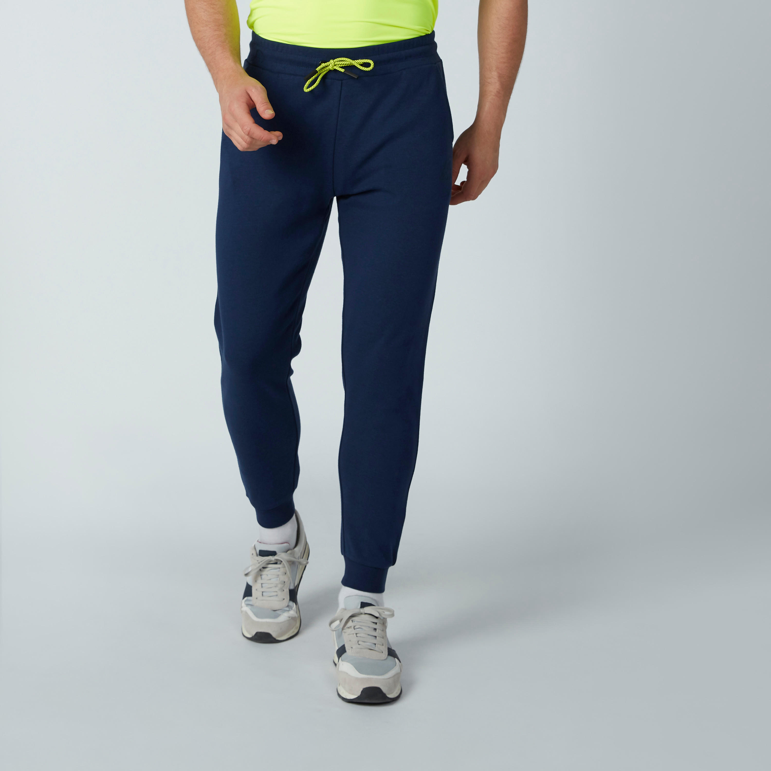 بنطال رياضي سادة طويل من كابا-men-clothing-sportswearandactivewear-bottoms-image-2