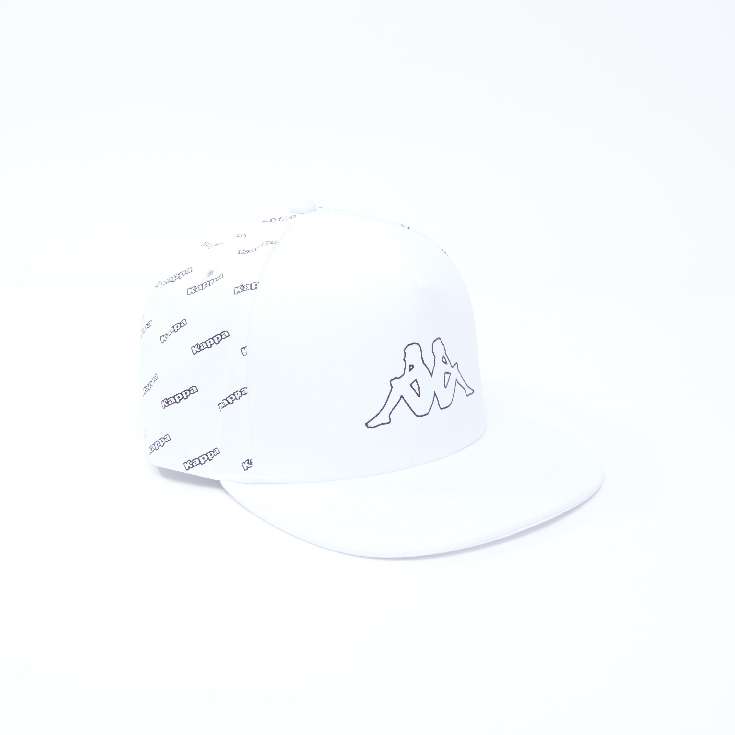 Kappa Printed Cap with Clip-On Closure-men-caps-image-1
