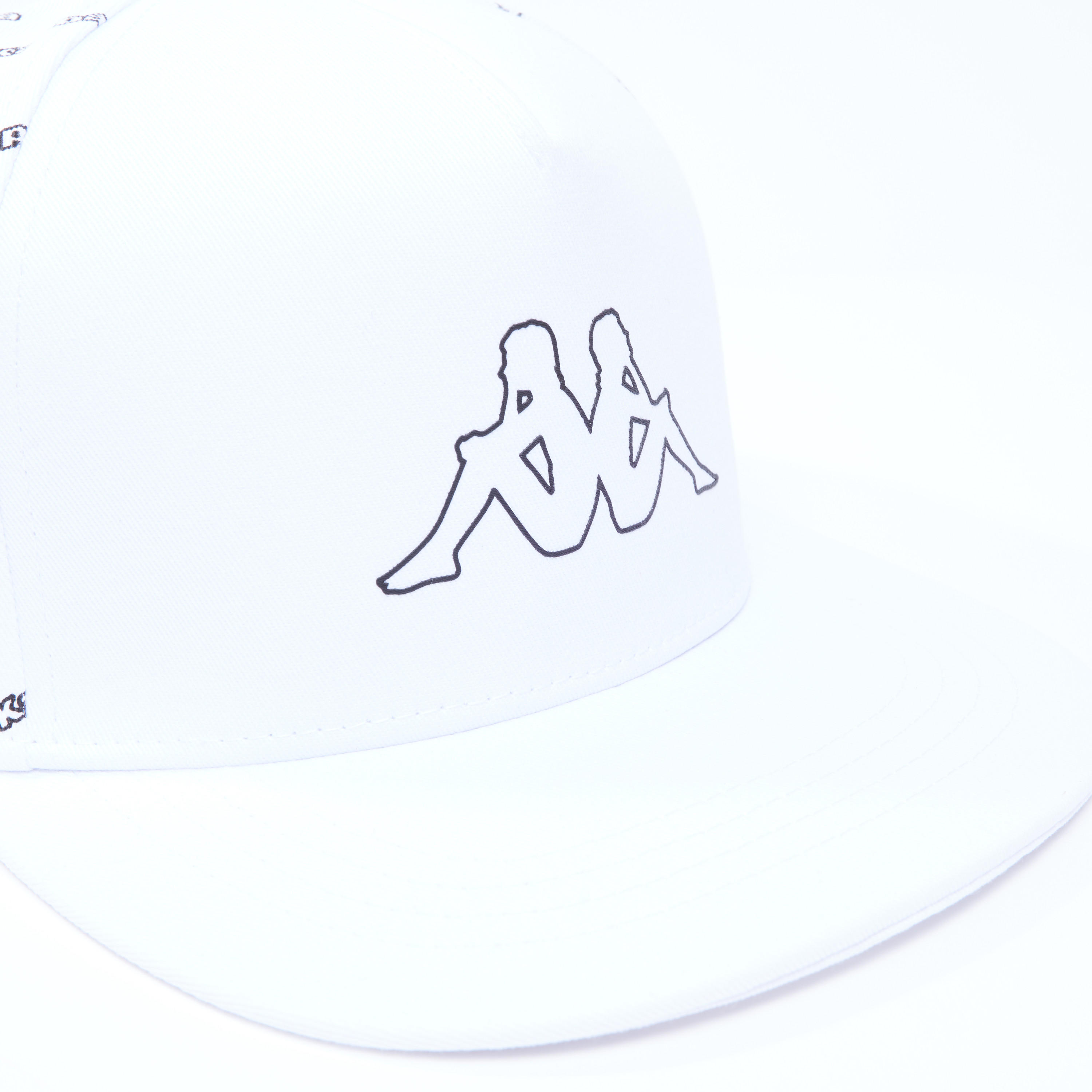 Kappa Printed Cap with Clip-On Closure-men-caps-image-3