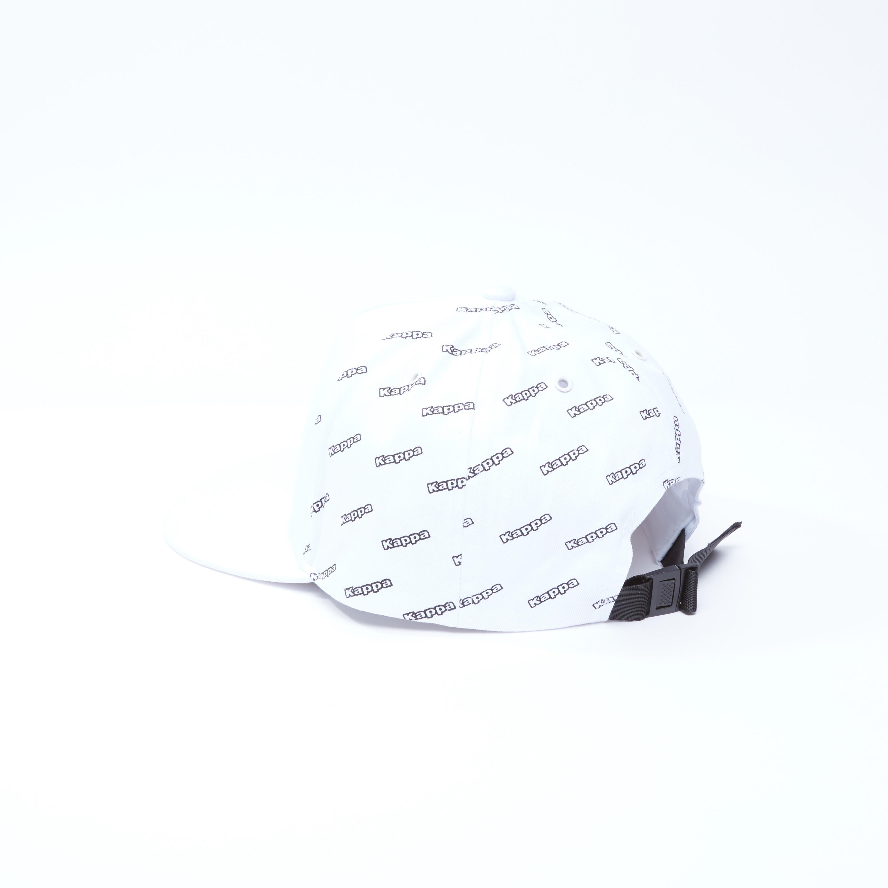 Kappa Printed Cap with Clip-On Closure-men-caps-image-4