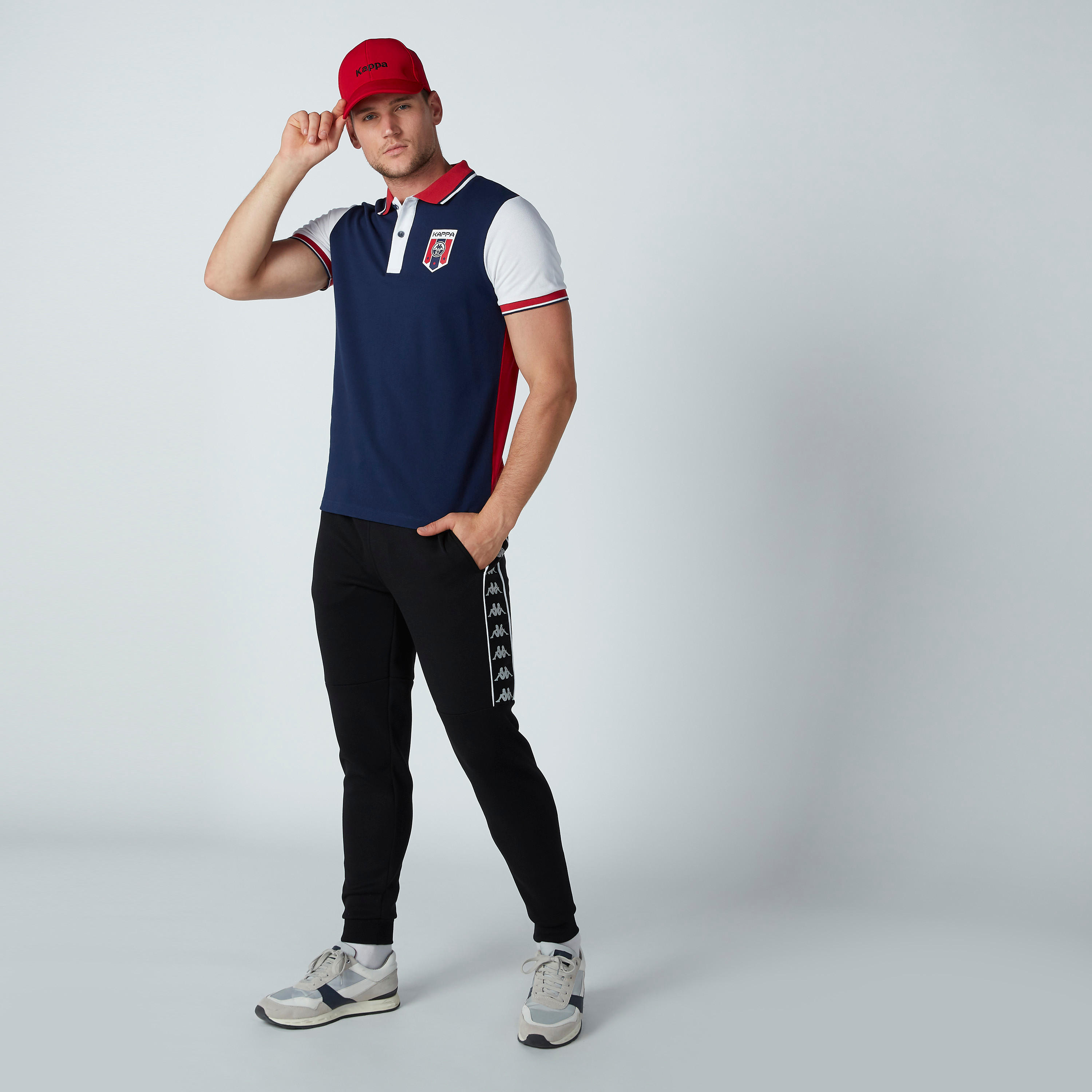 Kappa Cap with Logo Detail-men-caps-image-2