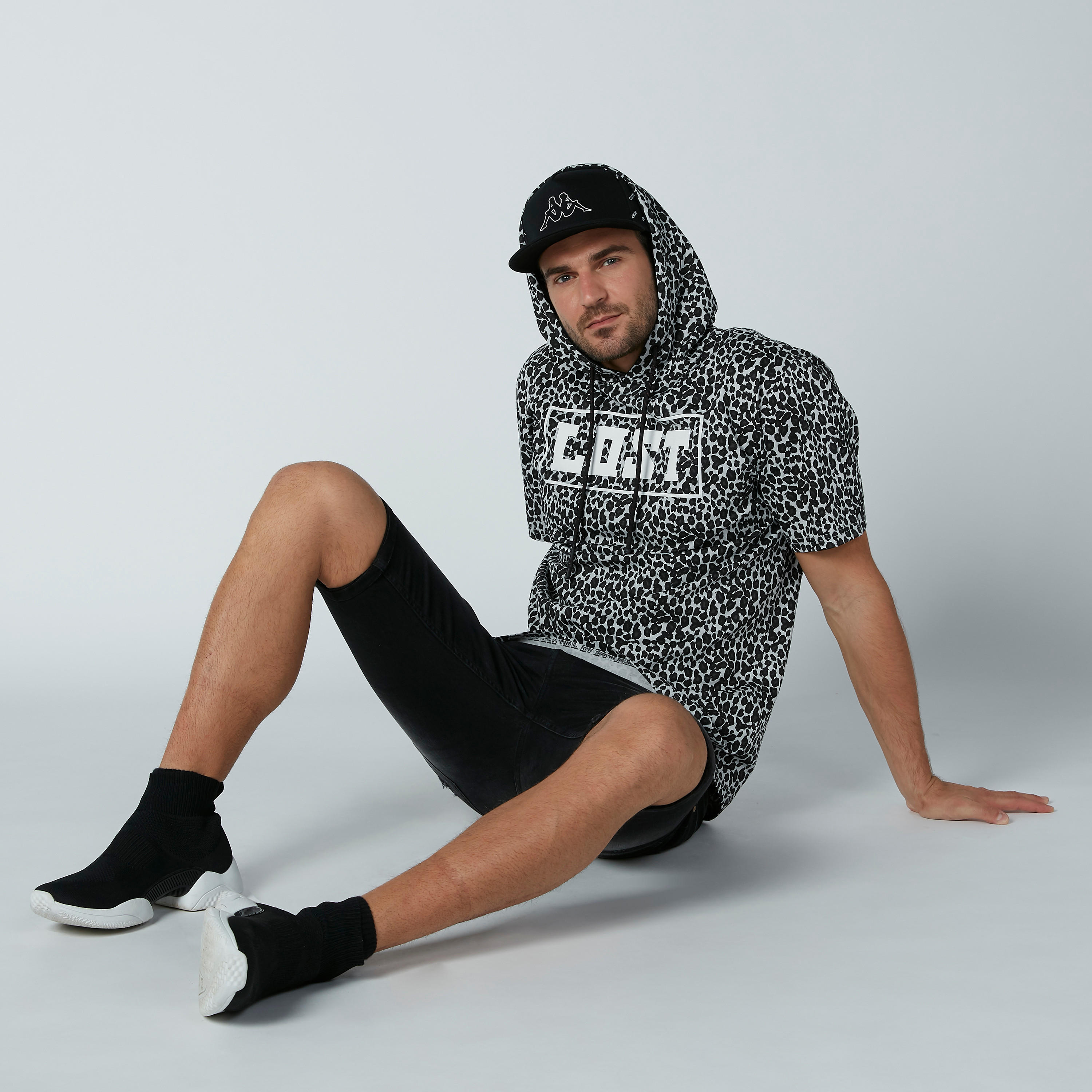 Kappa Printed Cap-men-caps-image-2