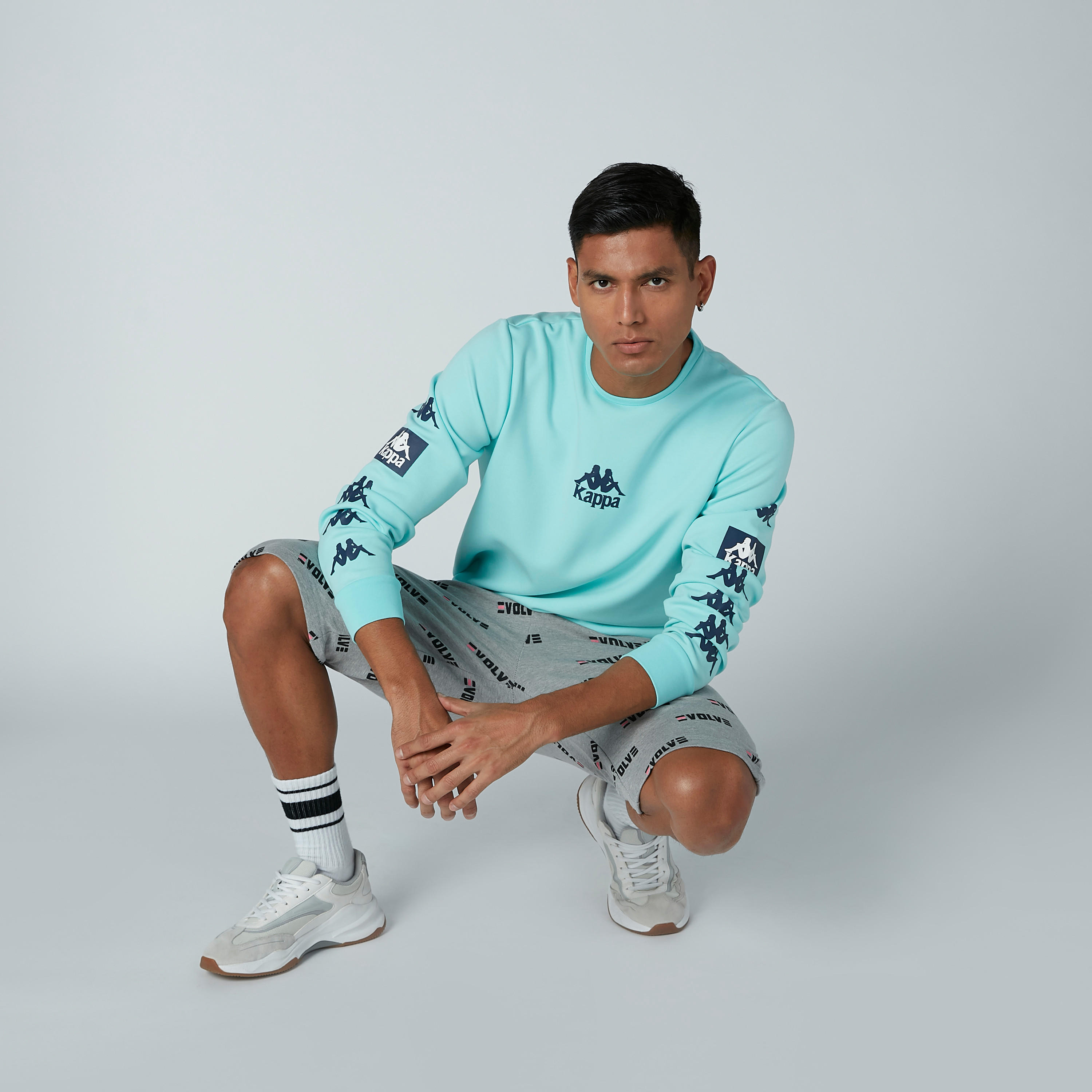 Kappa Printed Sweatshirt with Long Sleeves-men-winterwear-hoodiesandsweatshirts-image-1