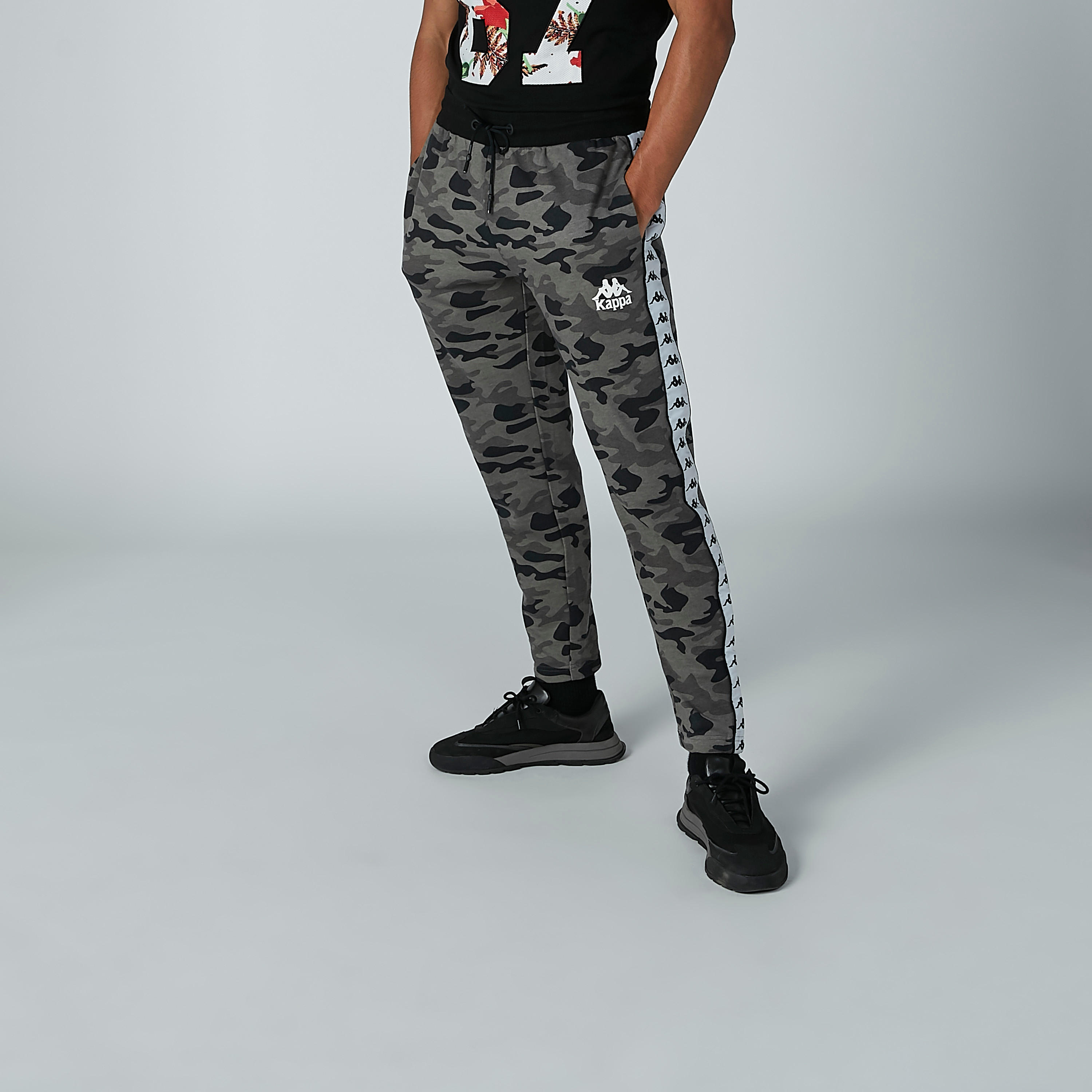 Kappa Printed Trousers with Drawstring Closure-men-clothing-bottoms-trousersandchinos-trousers-image-4