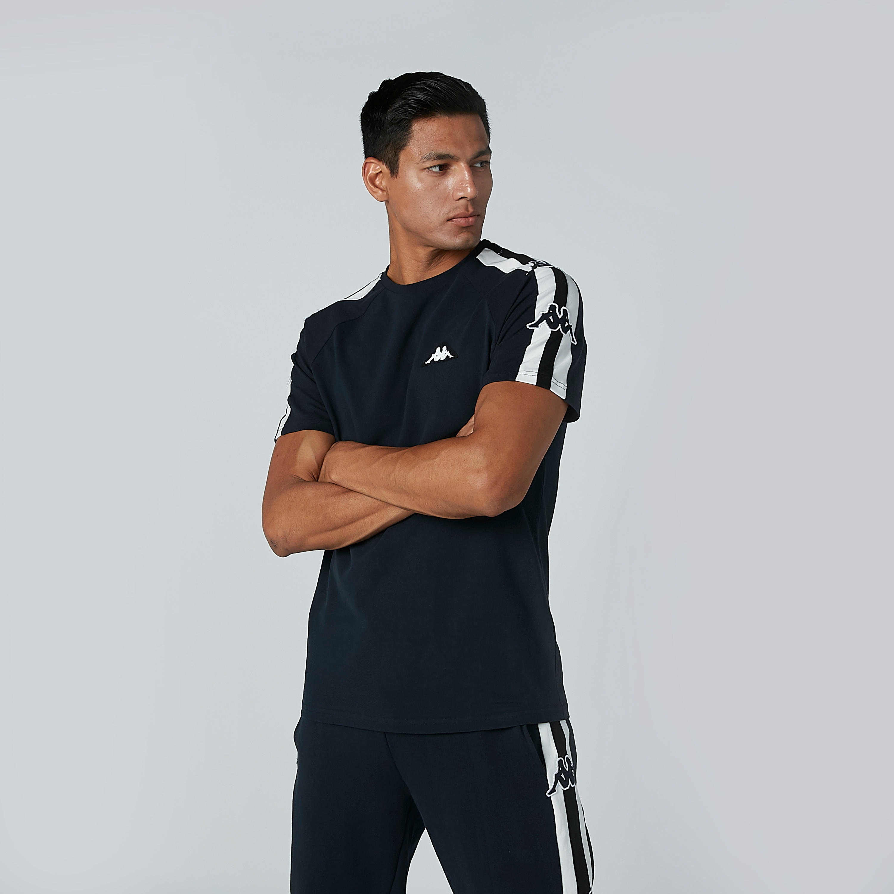 Kappa Printed T-shirt with Round Neck and Short Sleeves-men-clothing-tshirtsandpolos-tshirts-image-4