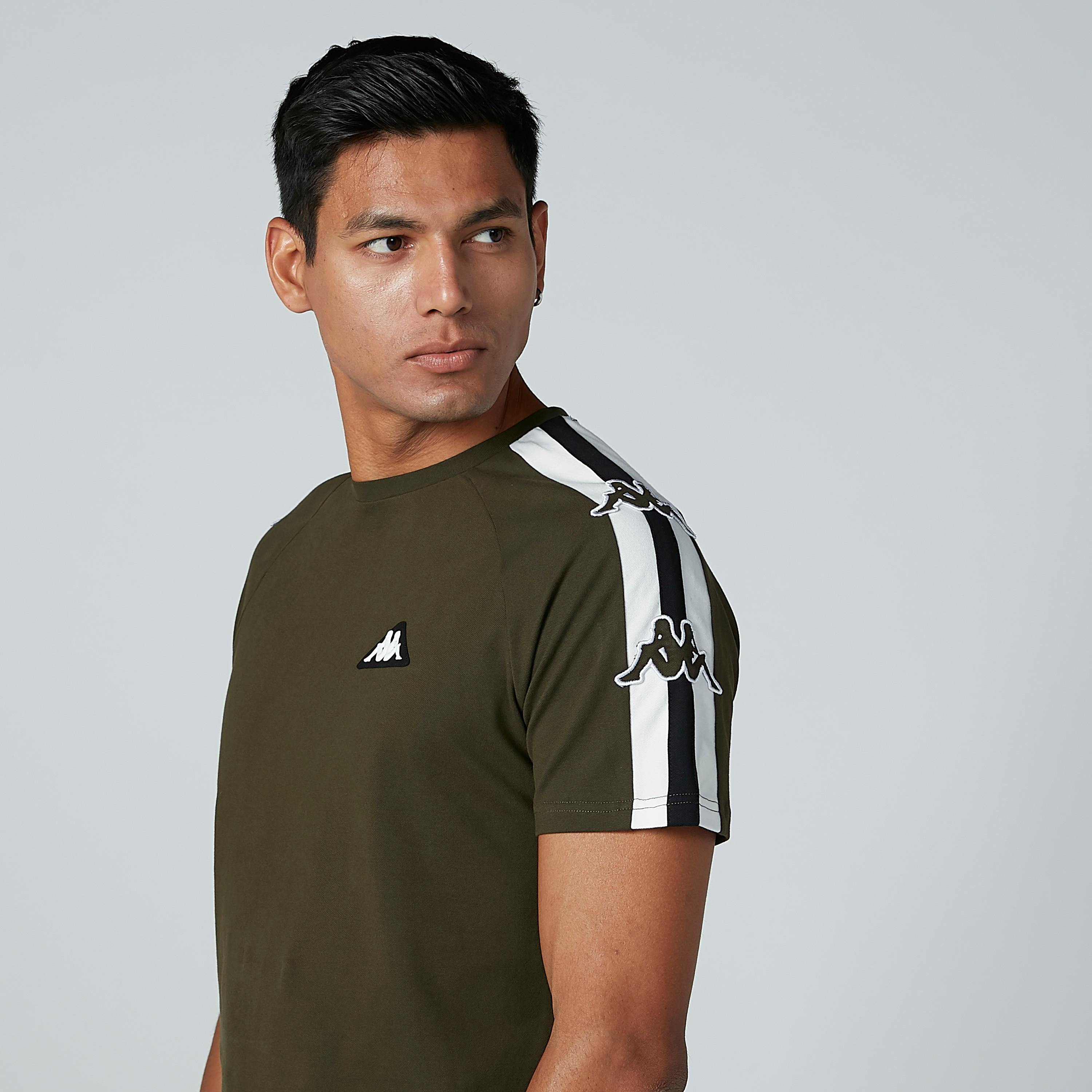 Kappa T-shirt with Round Neck and Short Sleeves-men-clothing-tshirtsandpolos-tshirts-image-1