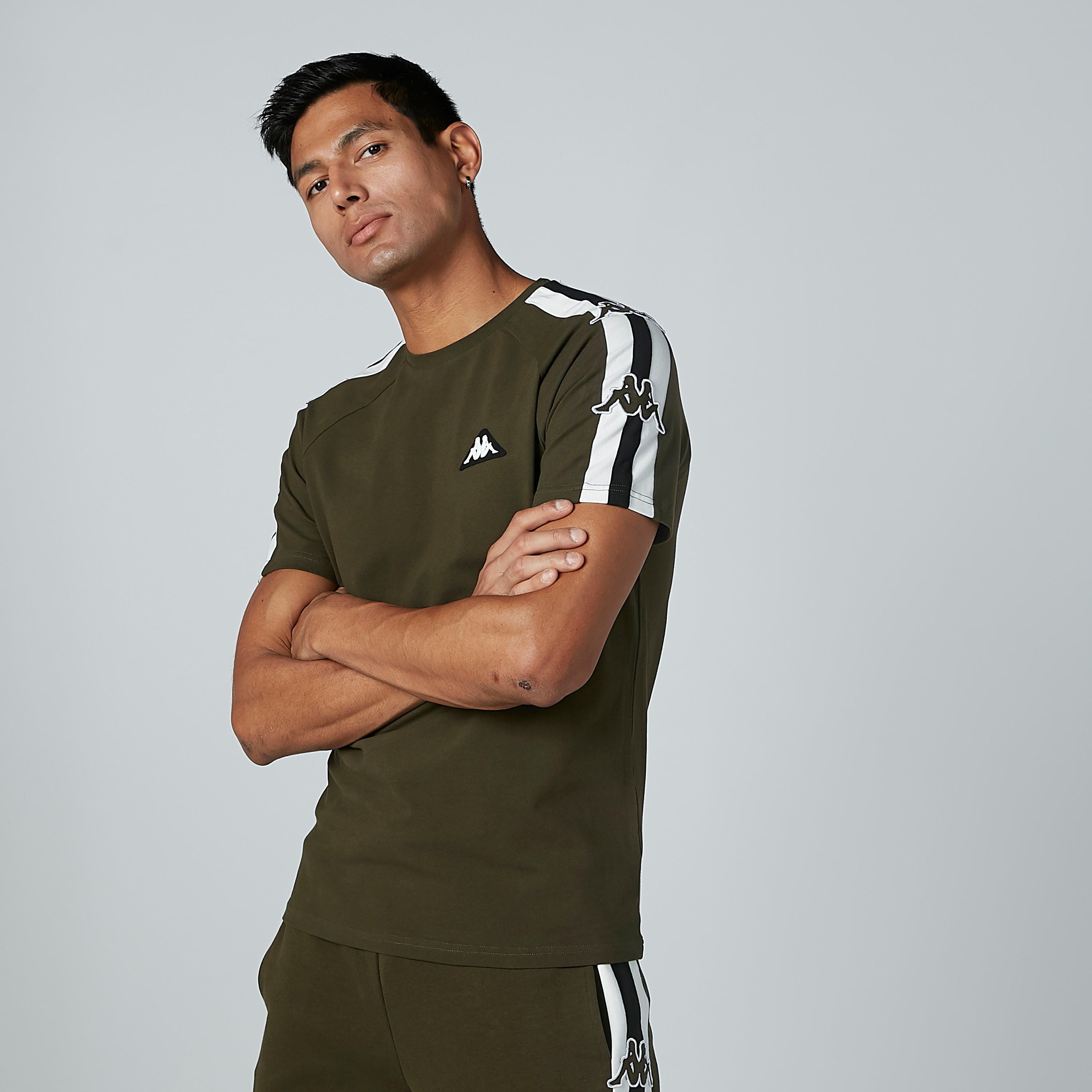 Kappa T-shirt with Round Neck and Short Sleeves-men-clothing-tshirtsandpolos-tshirts-image-4