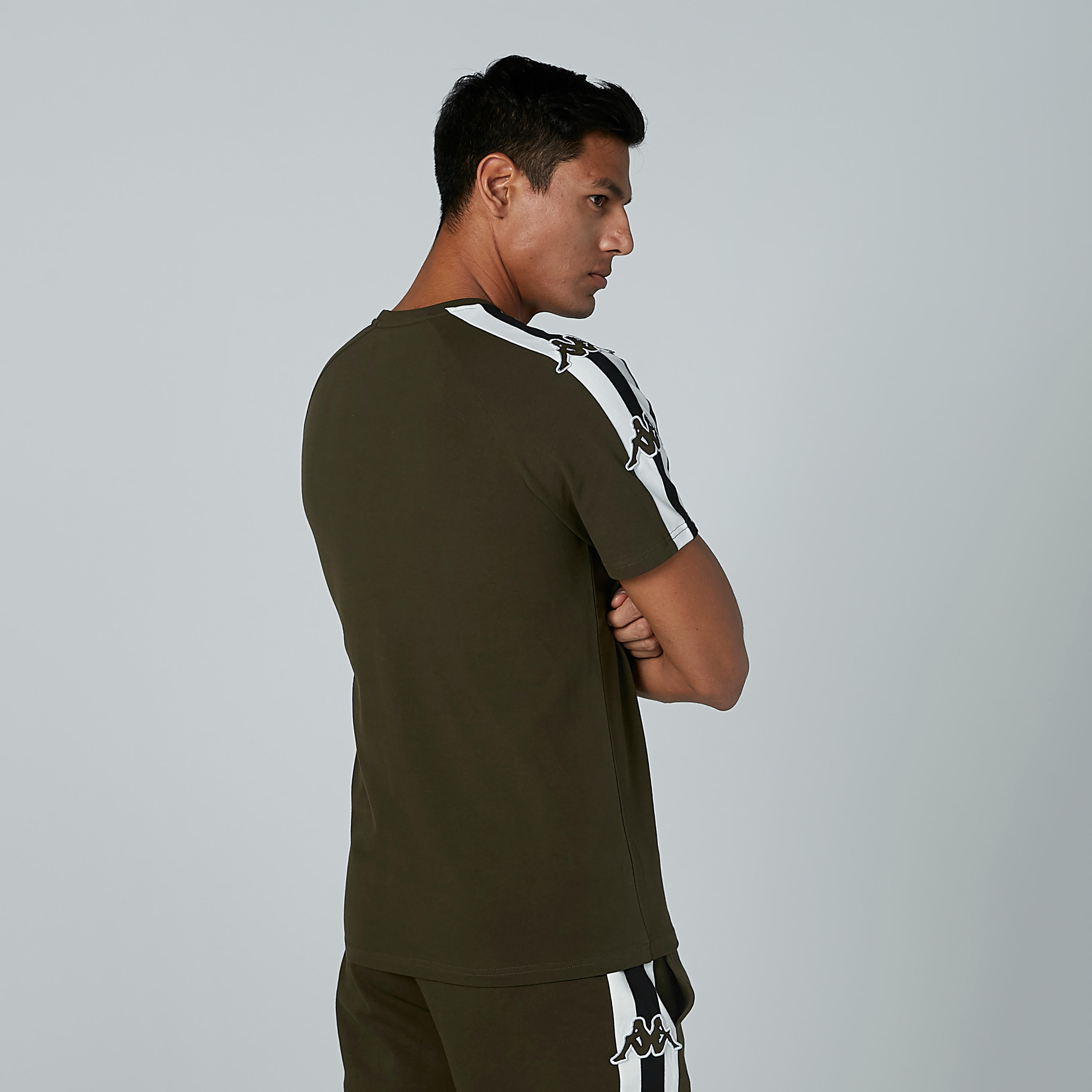 Kappa T-shirt with Round Neck and Short Sleeves-men-clothing-tshirtsandpolos-tshirts-image-5