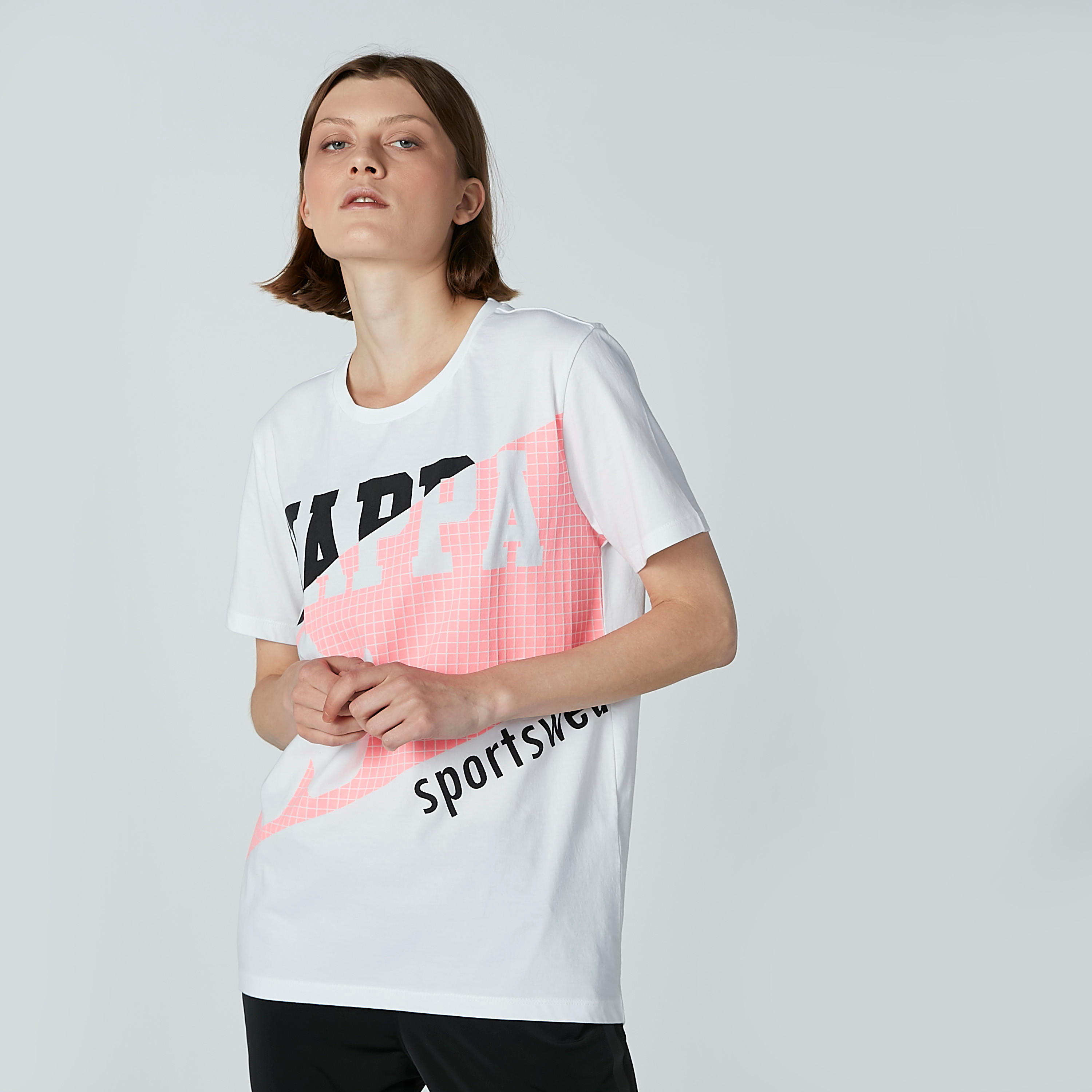 تيشيرت بياقة مستديرة وأكمام قصيرة وطبعات من كابا-women-clothing-sportswearandactivewear-tshirtsandvests-image-5