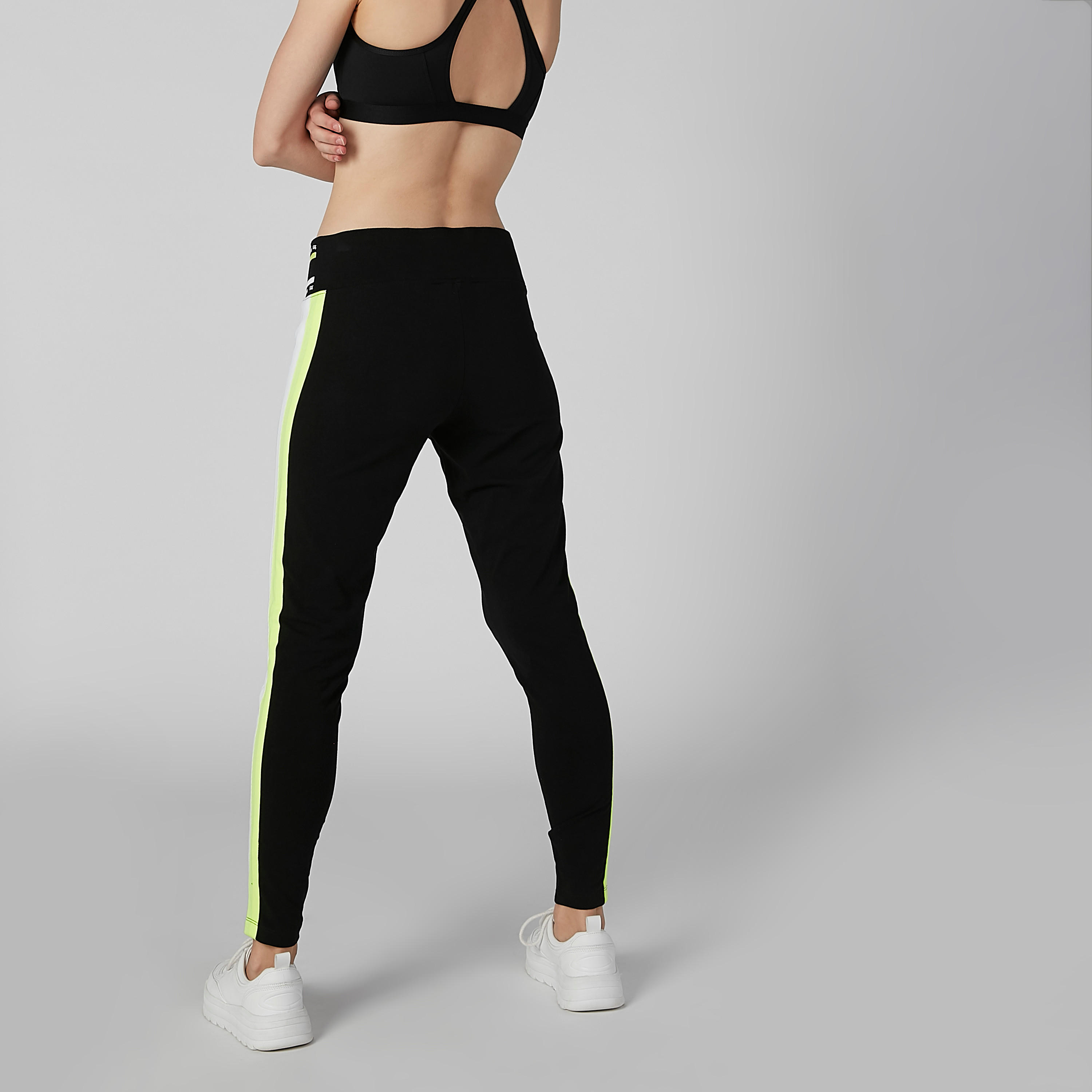 Kappa Full Length Printed Leggings with Elasticated Waistband-women-clothing-bottoms-leggings-image-4